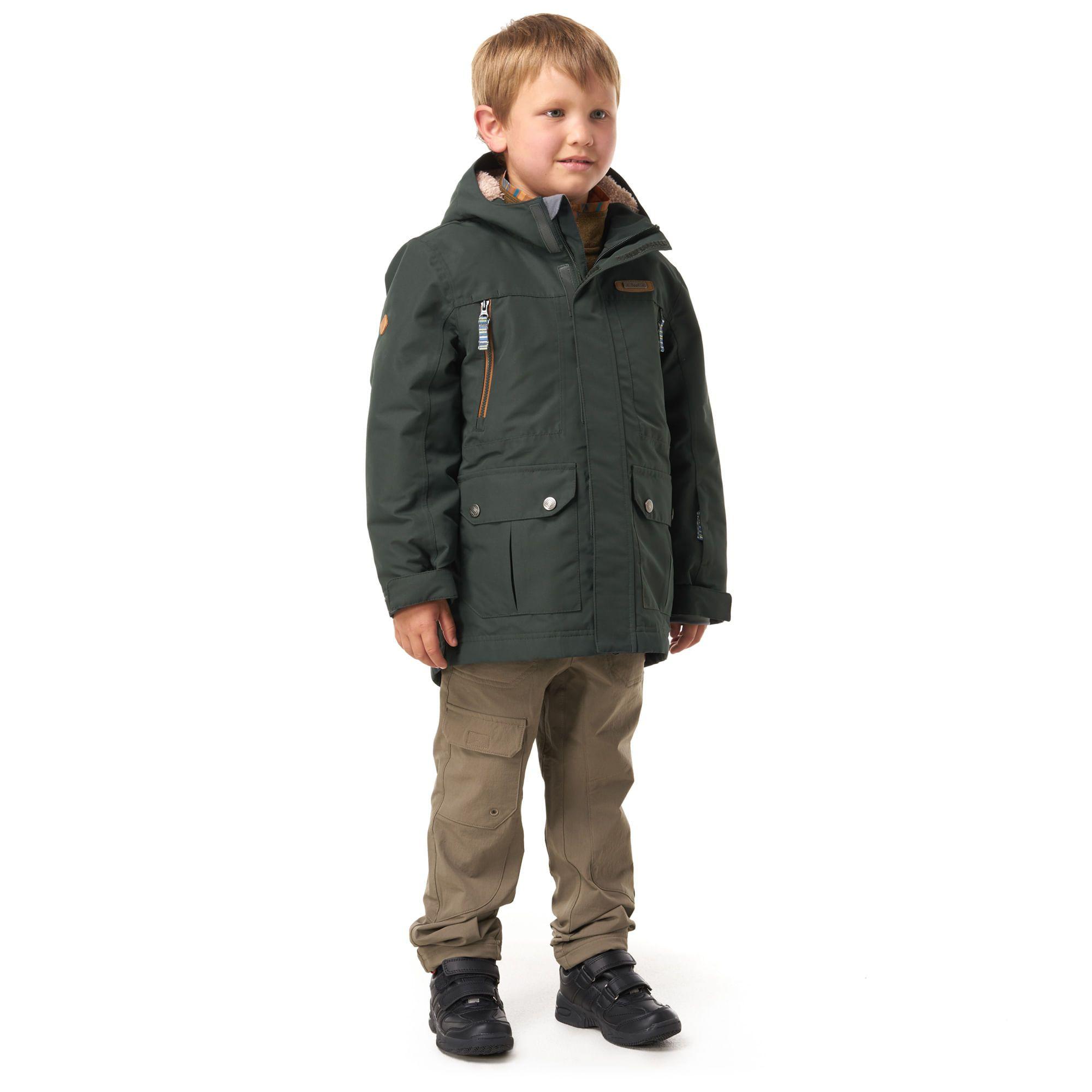 Chaqueta Niño Roble B-Dry Hoody Jacket Terracota Lippi I19-1