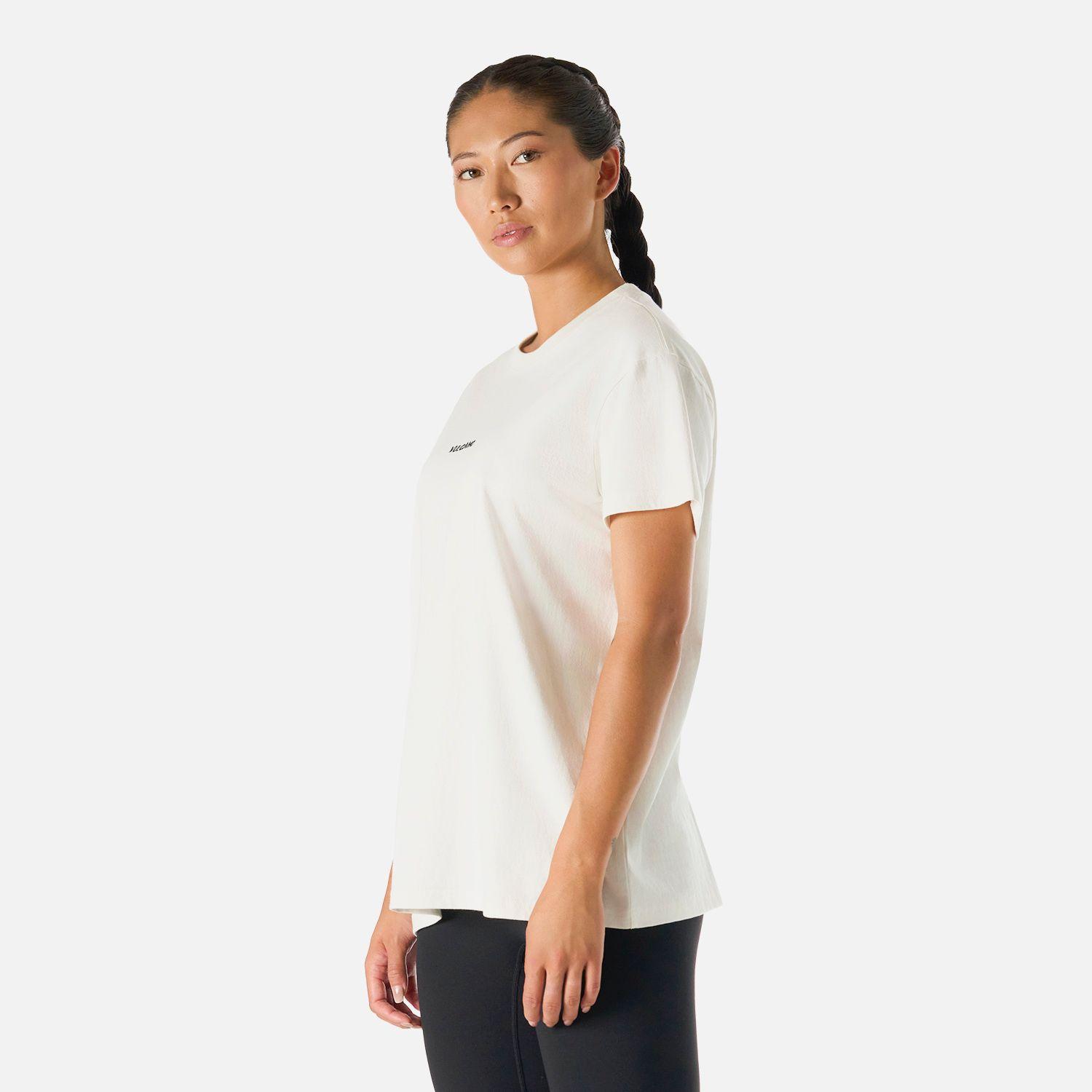 Polera Mujer Cool Down T-Shirt Blanco Vulcano-1