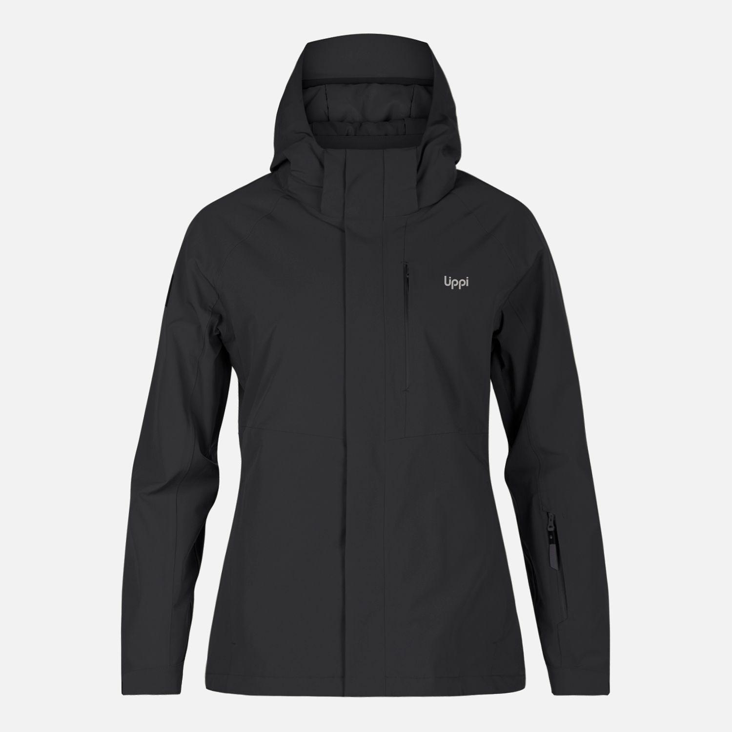 Chaqueta Mujer Andes B-Dry Hoody Jacket Negro Lippi I24-0