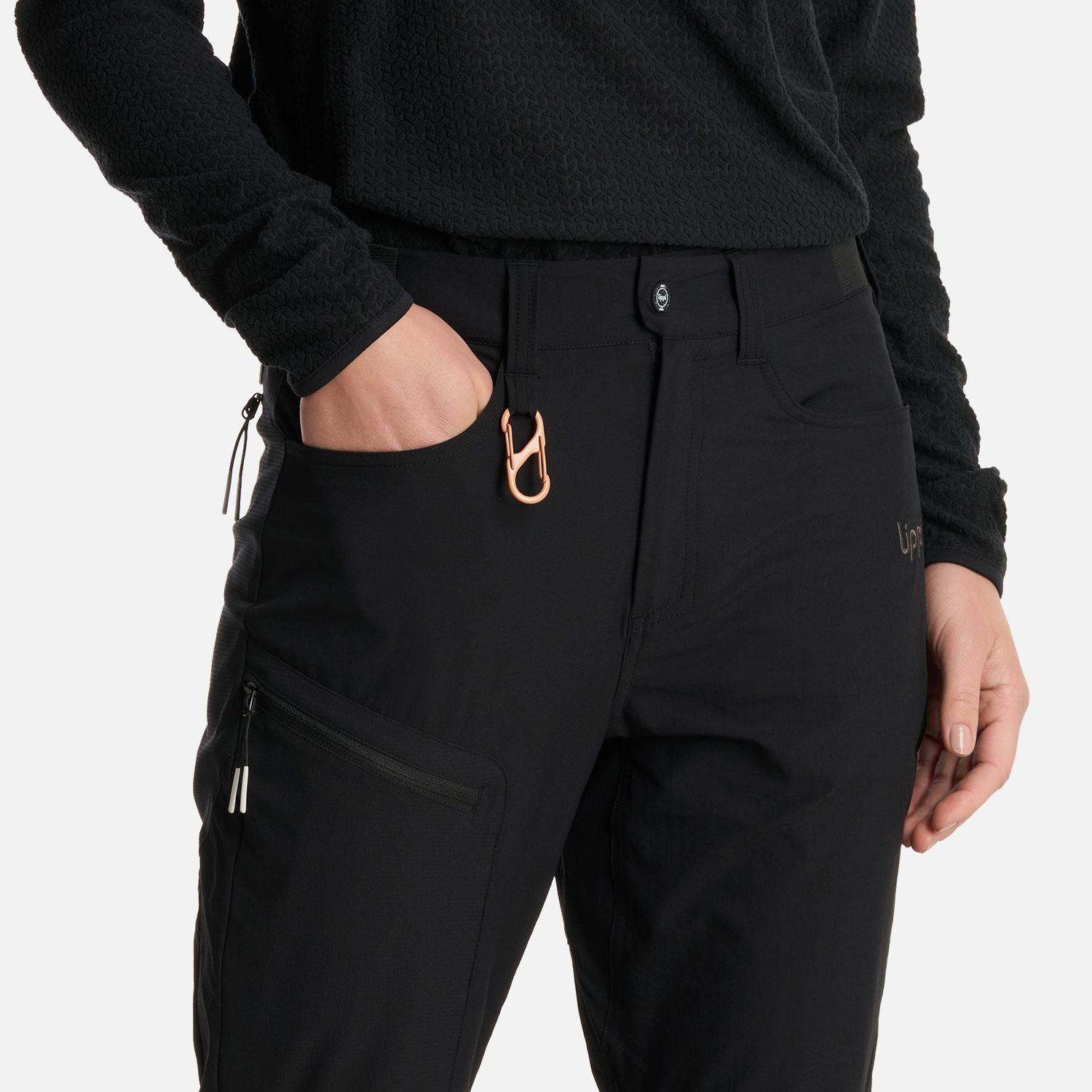 Pantalón Mujer Lennox Q-Dry Slim Fit Pants Negro Lippi I25-3