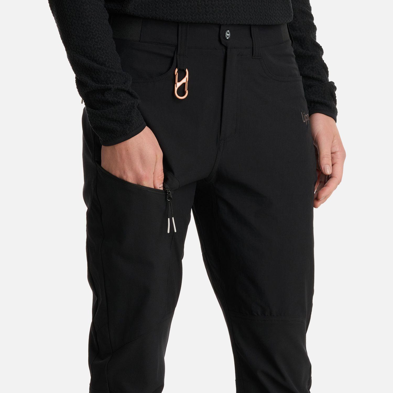 Pantalón Mujer Lennox Q-Dry Slim Fit Pants Negro Lippi I25-6