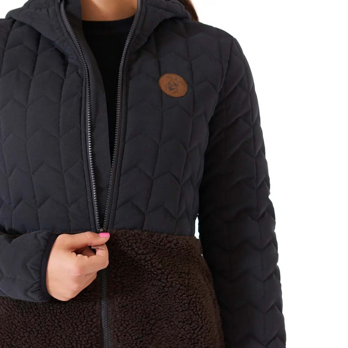 Chaqueta Mujer NoesNi Negro Haka Honu I21-2