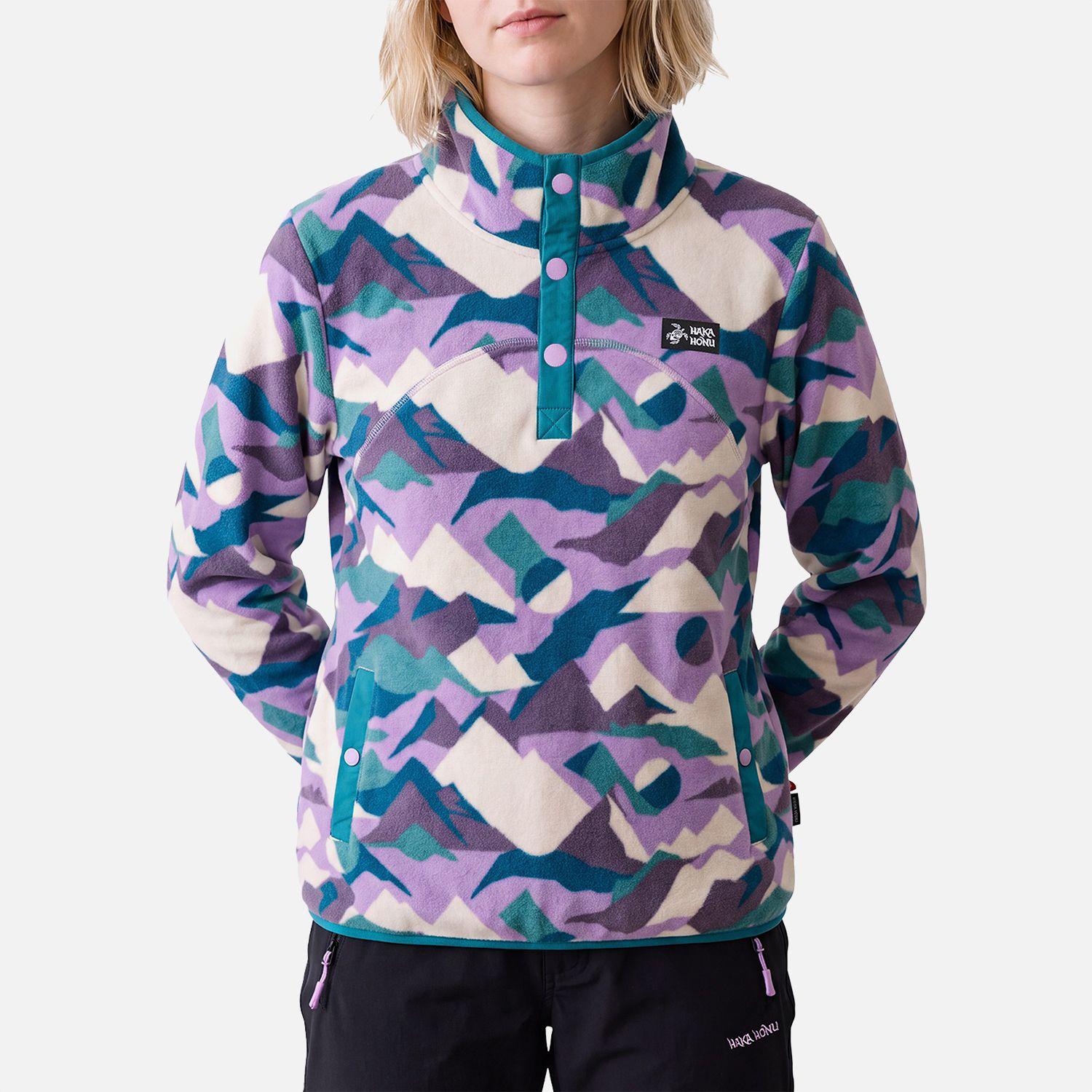 Polar Mujer Tokerau Print Malva Haka Honu V27-2