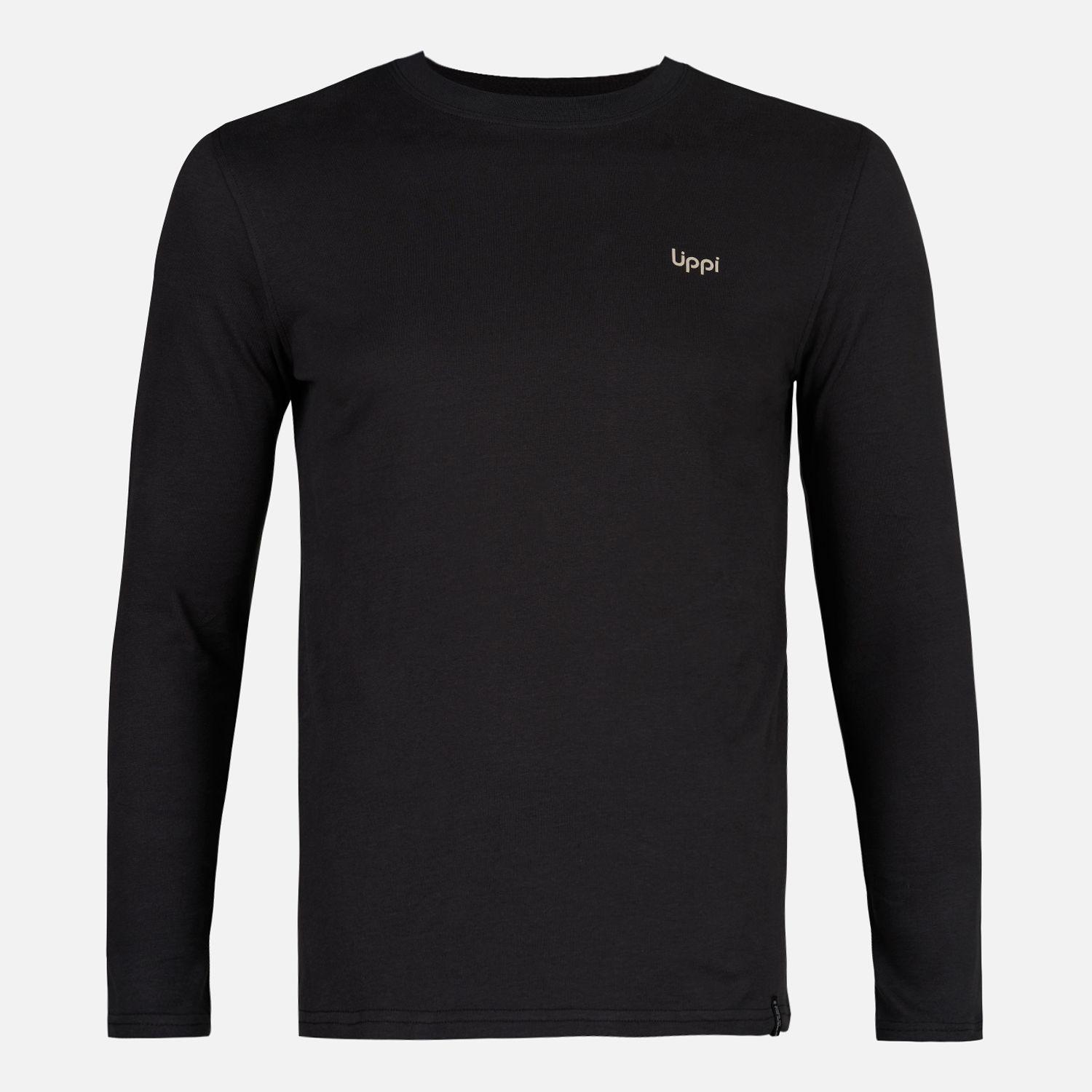 Polera Teen Boy Mountain Long Sleeve T-Shirt Grafito Lippi-0