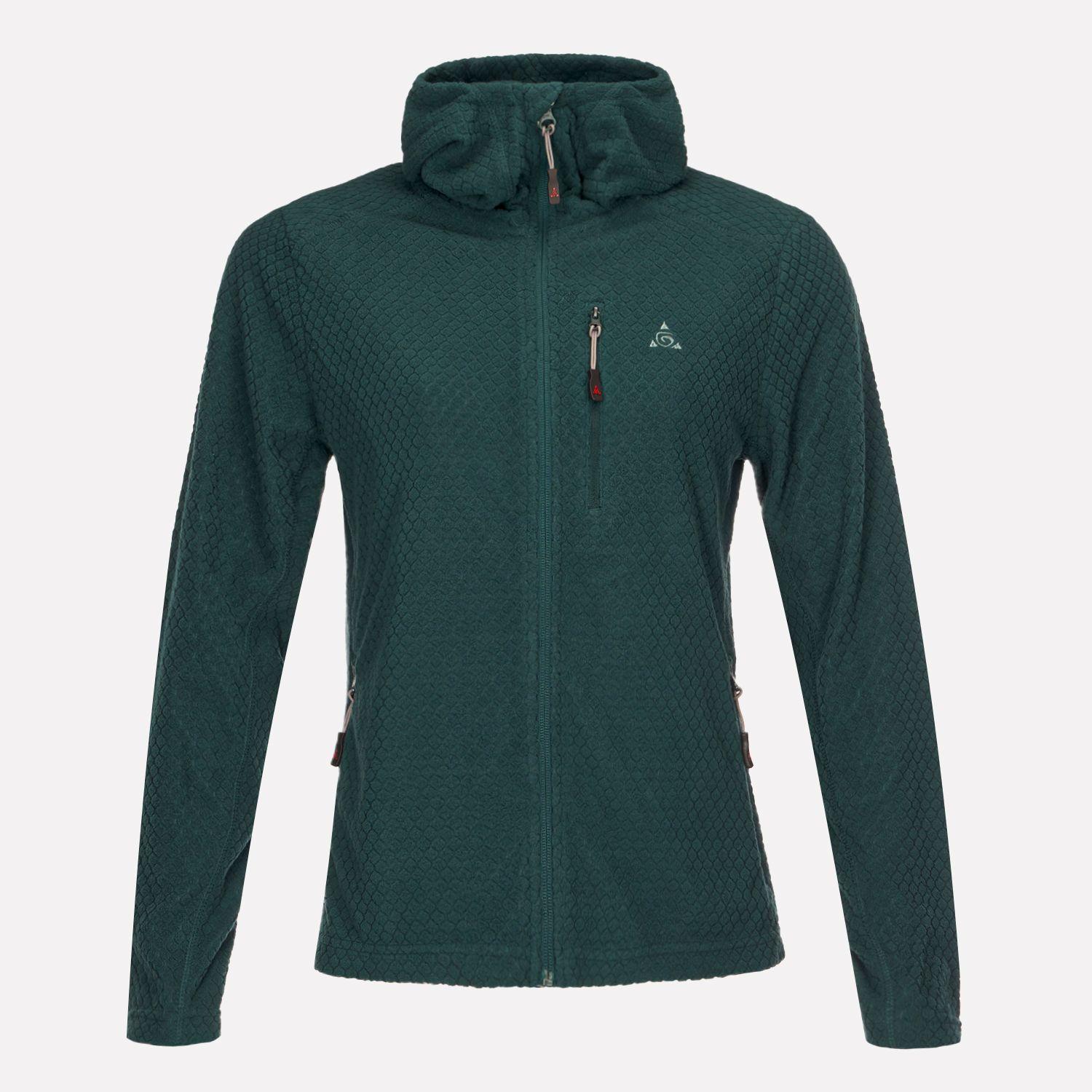 Poleron Mujer Secoya Hoody Turquesa Geography-0