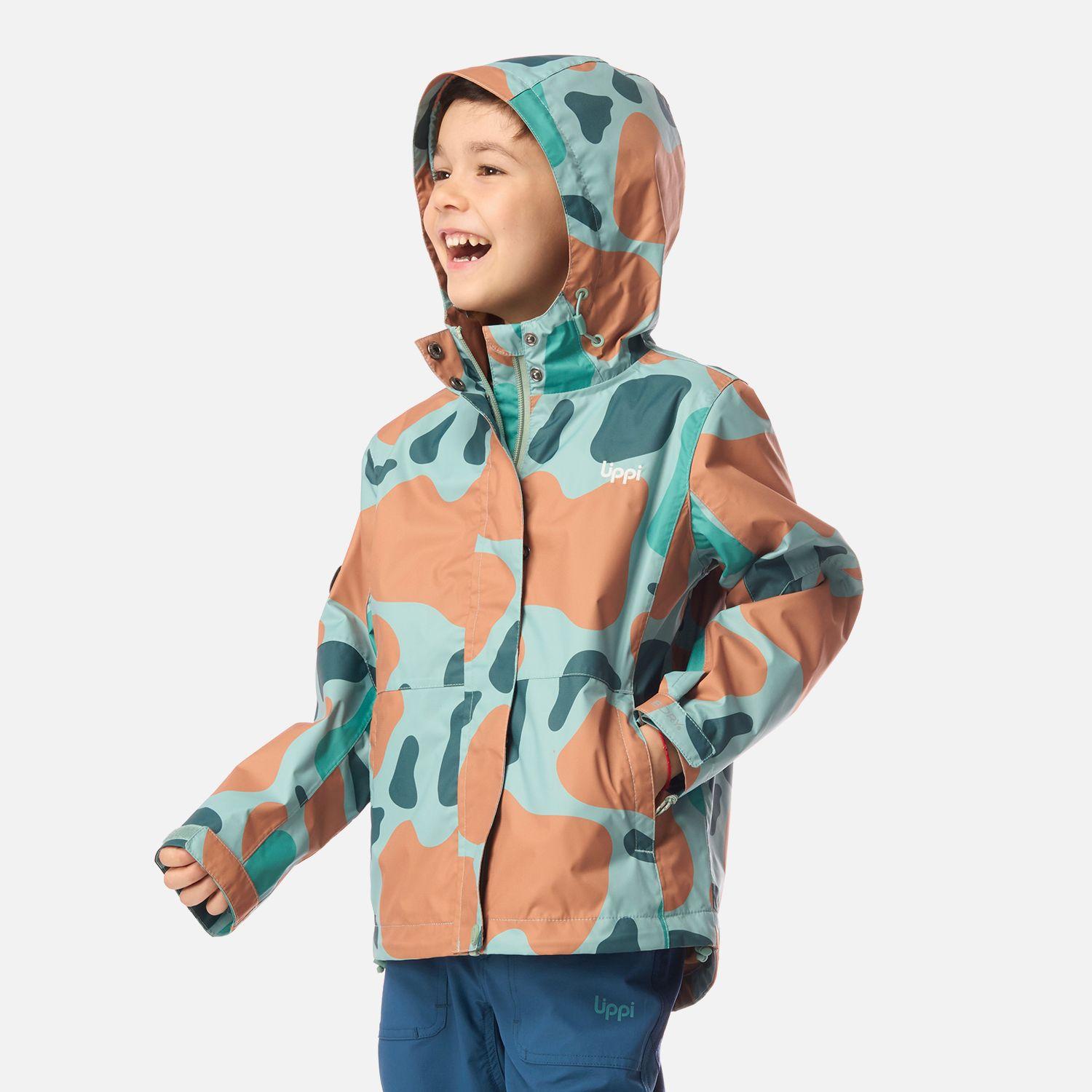 Chaqueta Niño Blizzard B-Dry Hoody Jacket Print Turquesa Lippi I26-3
