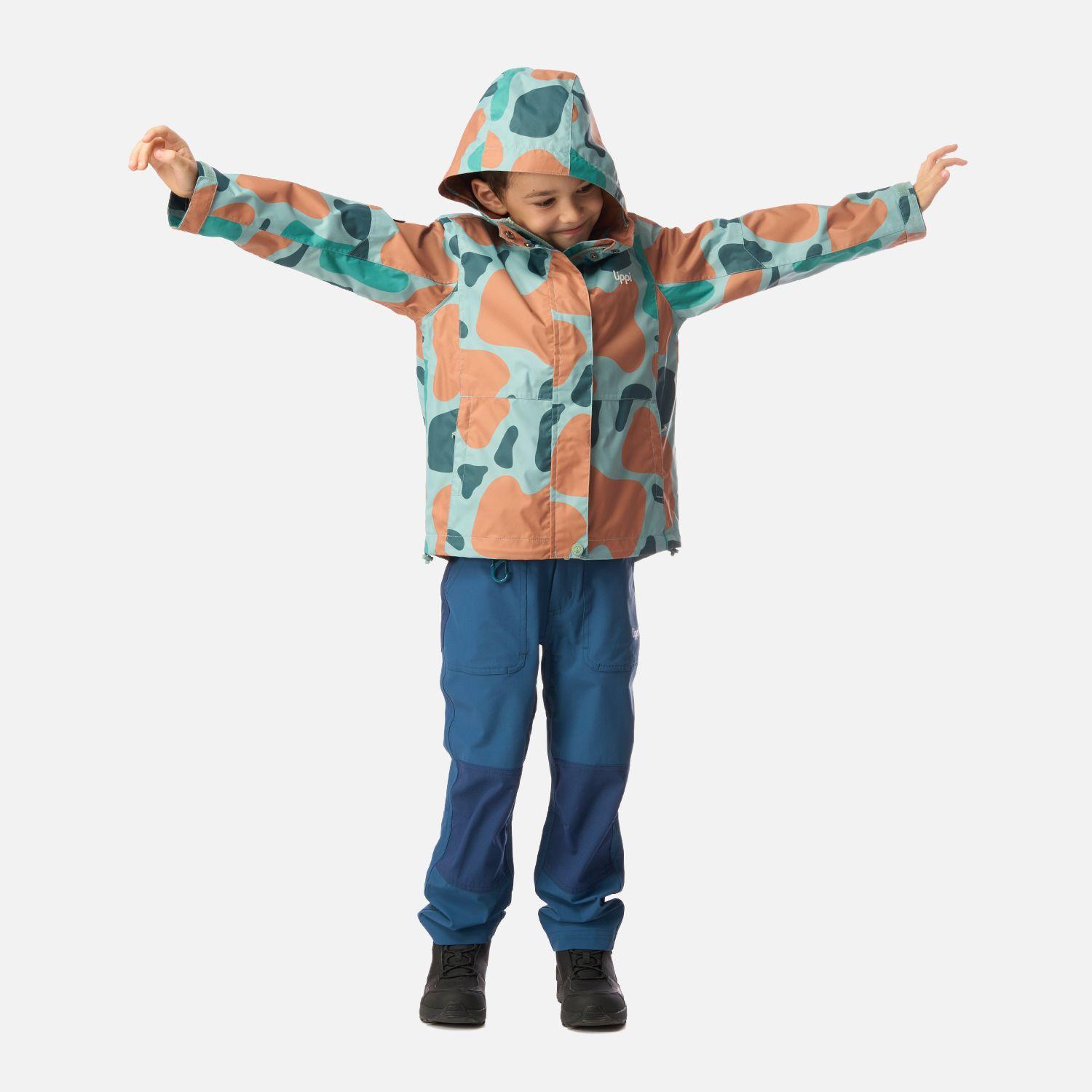 Chaqueta Niño Blizzard B-Dry Hoody Jacket Print Turquesa Lippi I26-4