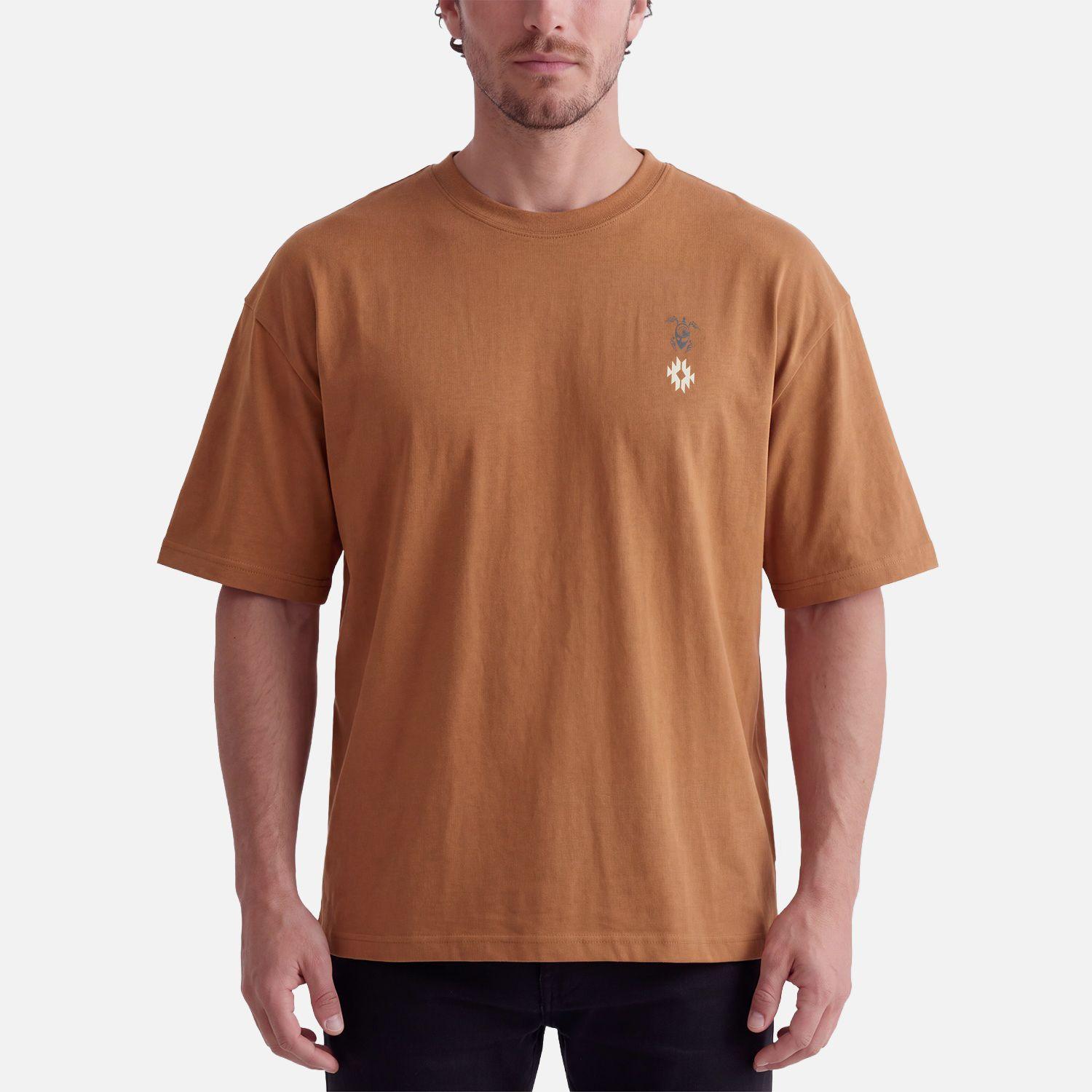 Polera Hombre Norte Grande Mostaza Haka Honu V27-2