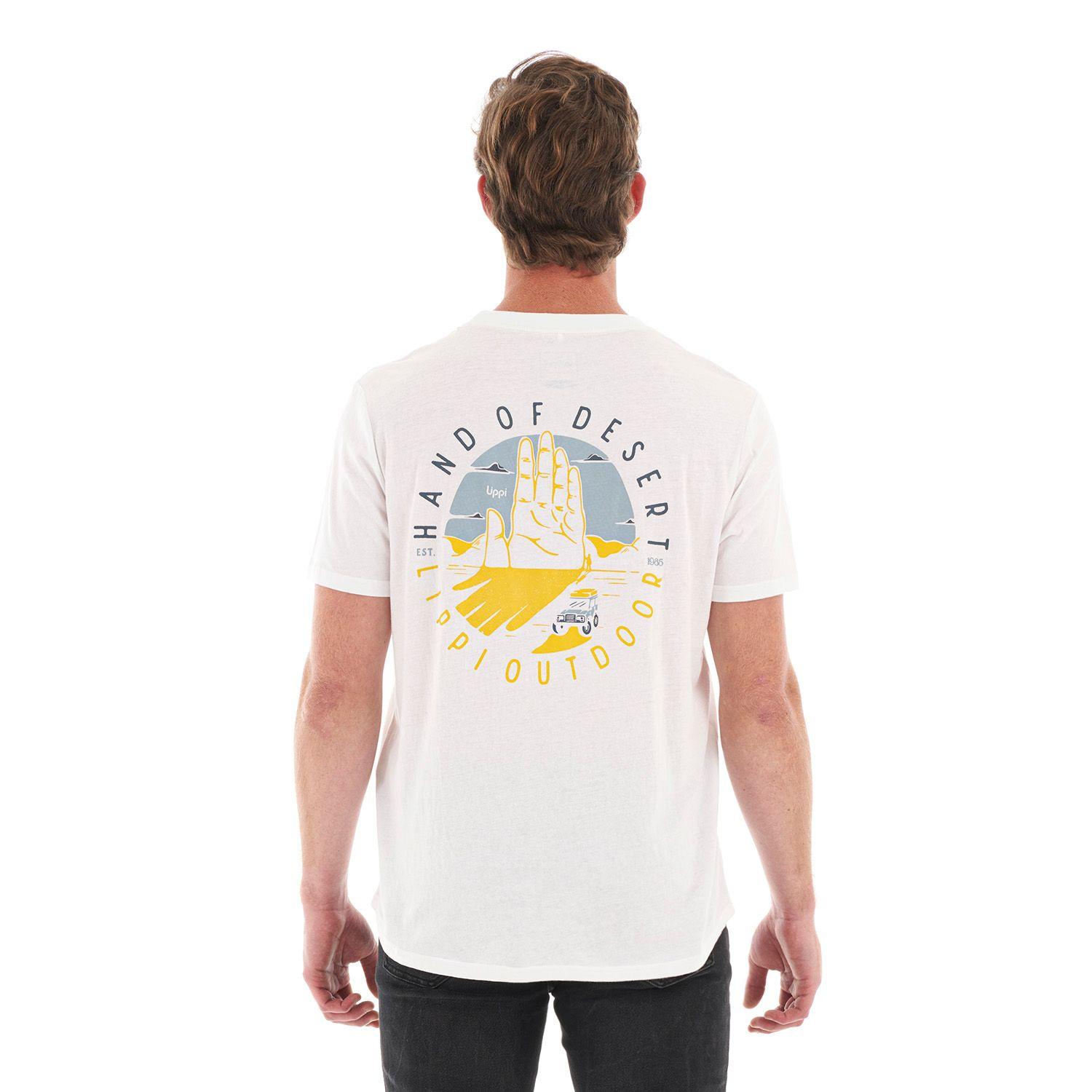 Polera Hombre Terra UV-Stop T-Shirt Blanco Lippi-5