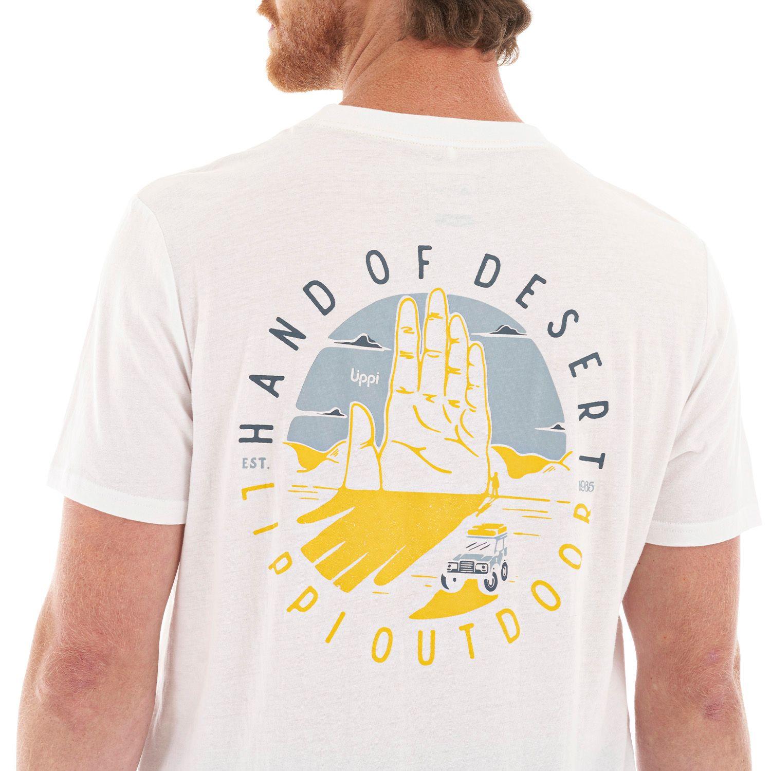 Polera Hombre Terra UV-Stop T-Shirt Blanco Lippi-6