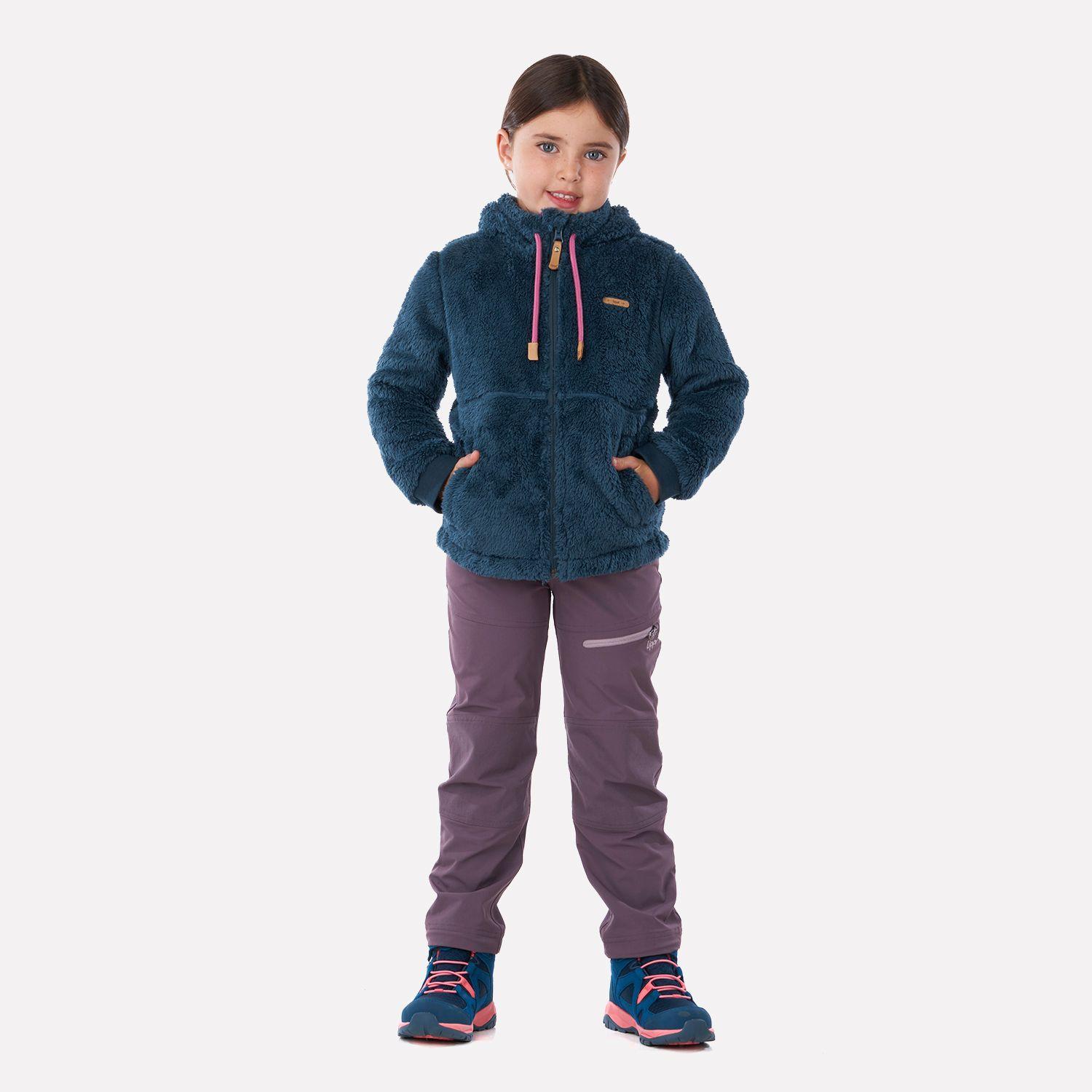 Chaqueta Niña Bear Shaggy-Pro Hoody Jacket Azul Oscuro Lippi-5