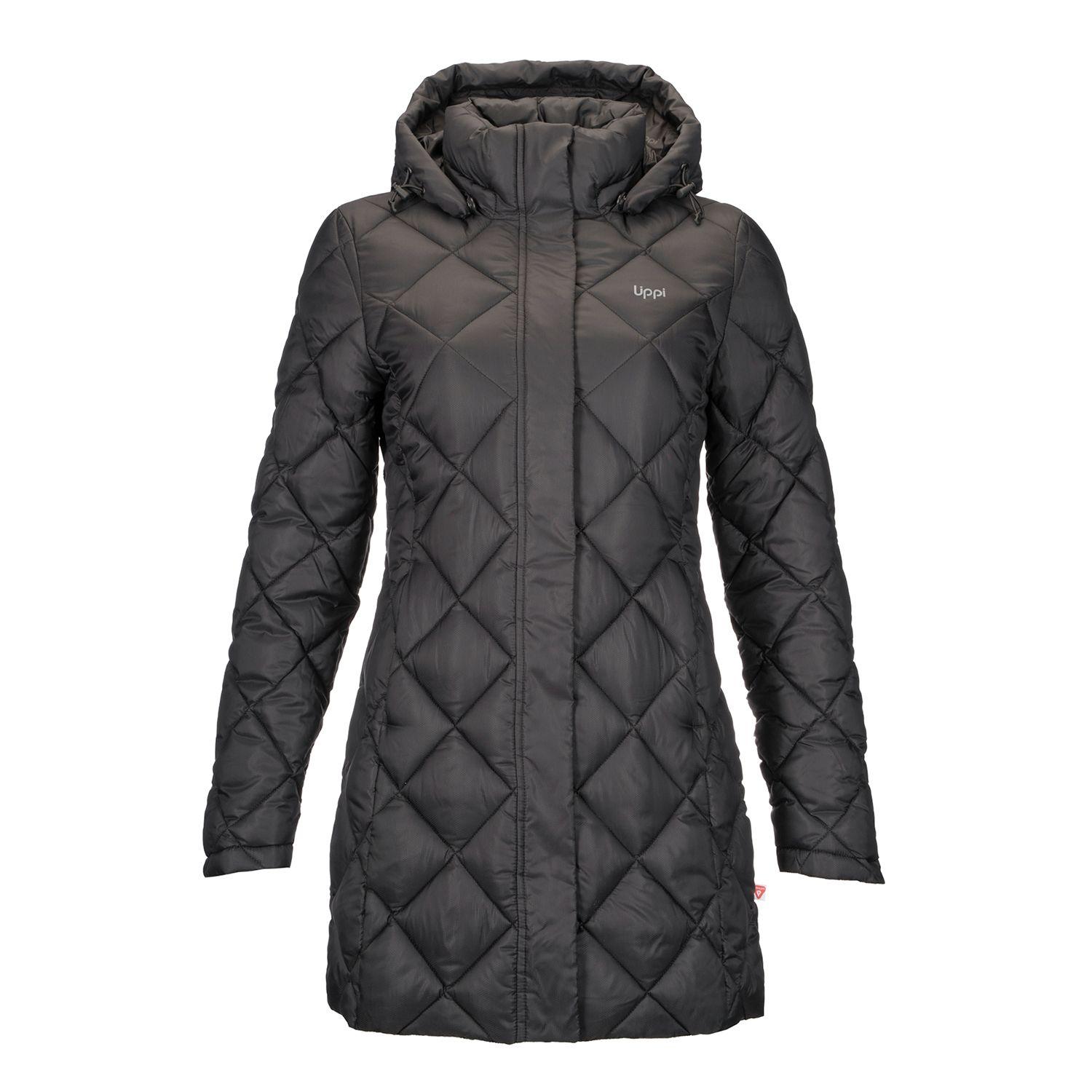 Chaqueta Mujer Long Line Steam-Pro Hoody Jacket Negro Lippi I20-0