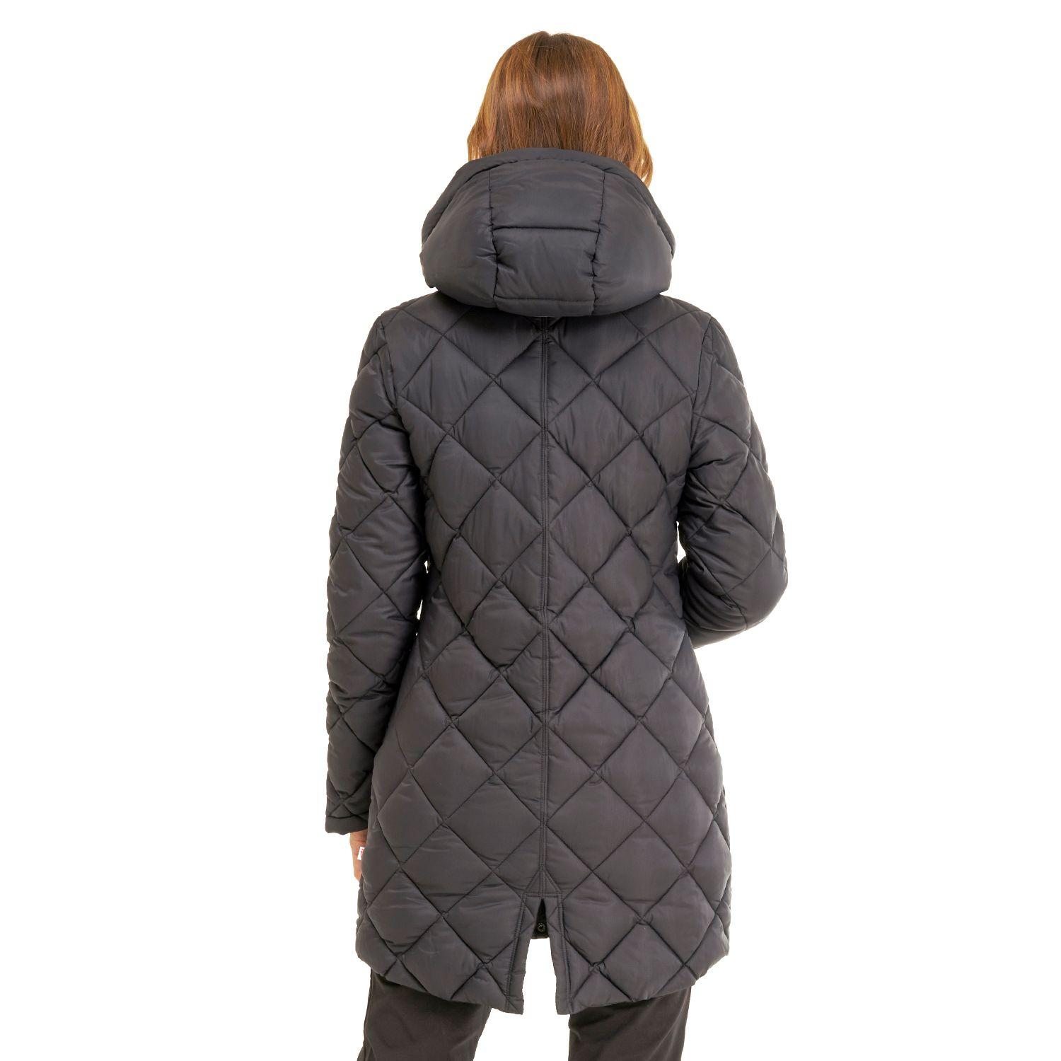 Chaqueta Mujer Long Line Steam-Pro Hoody Jacket Negro Lippi I20-3