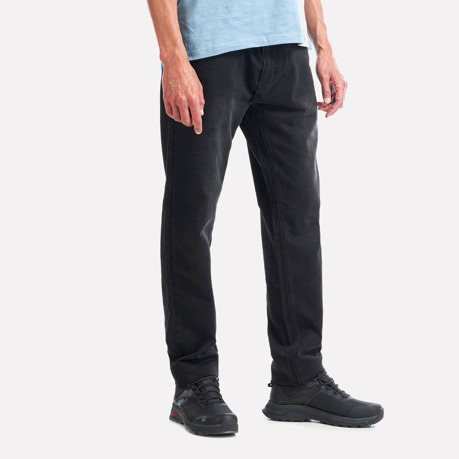 Pantalon Hombre Denim Pants Negro Lippi I22-2