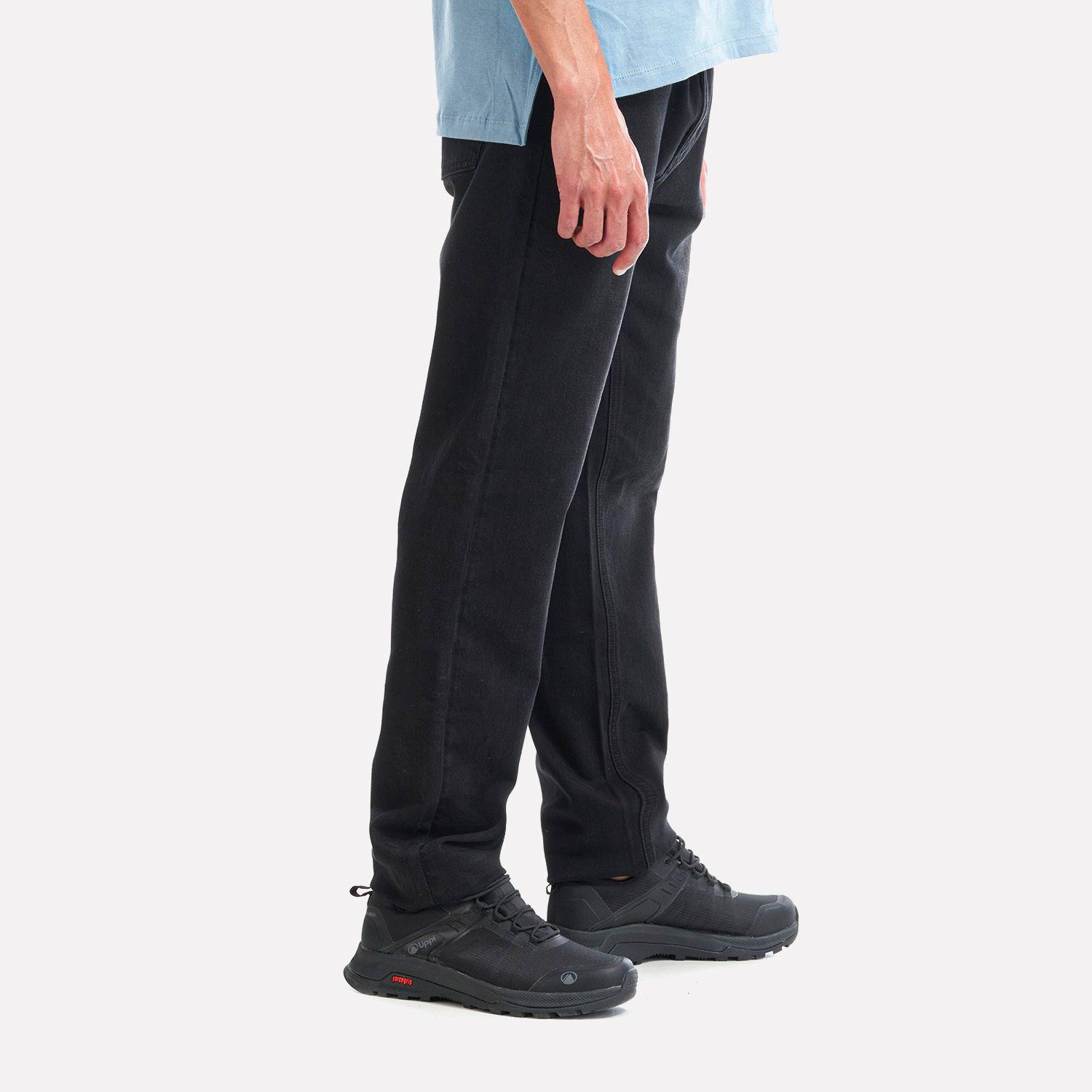 Pantalon Hombre Denim Pants Negro Lippi I22-3