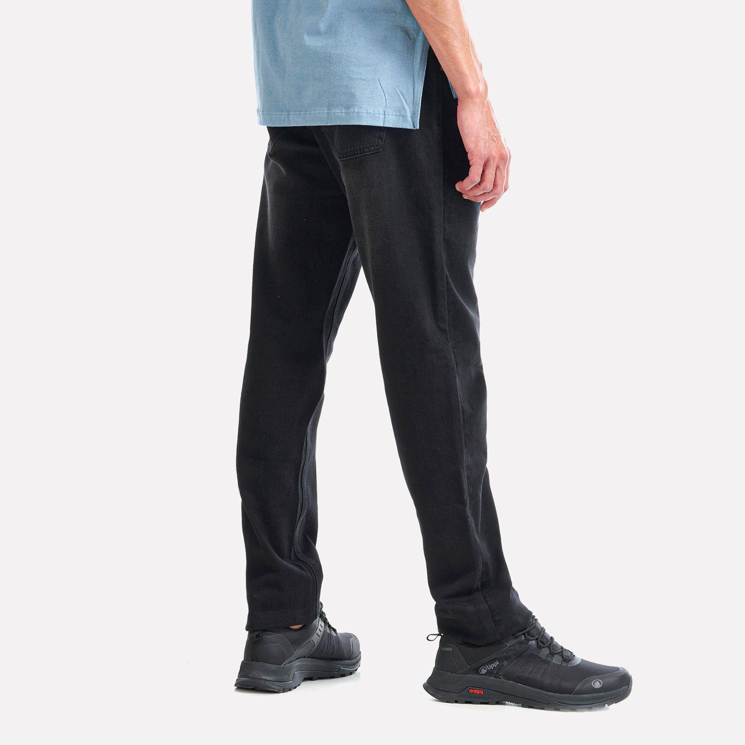 Pantalon Hombre Denim Pants Negro Lippi I22-4