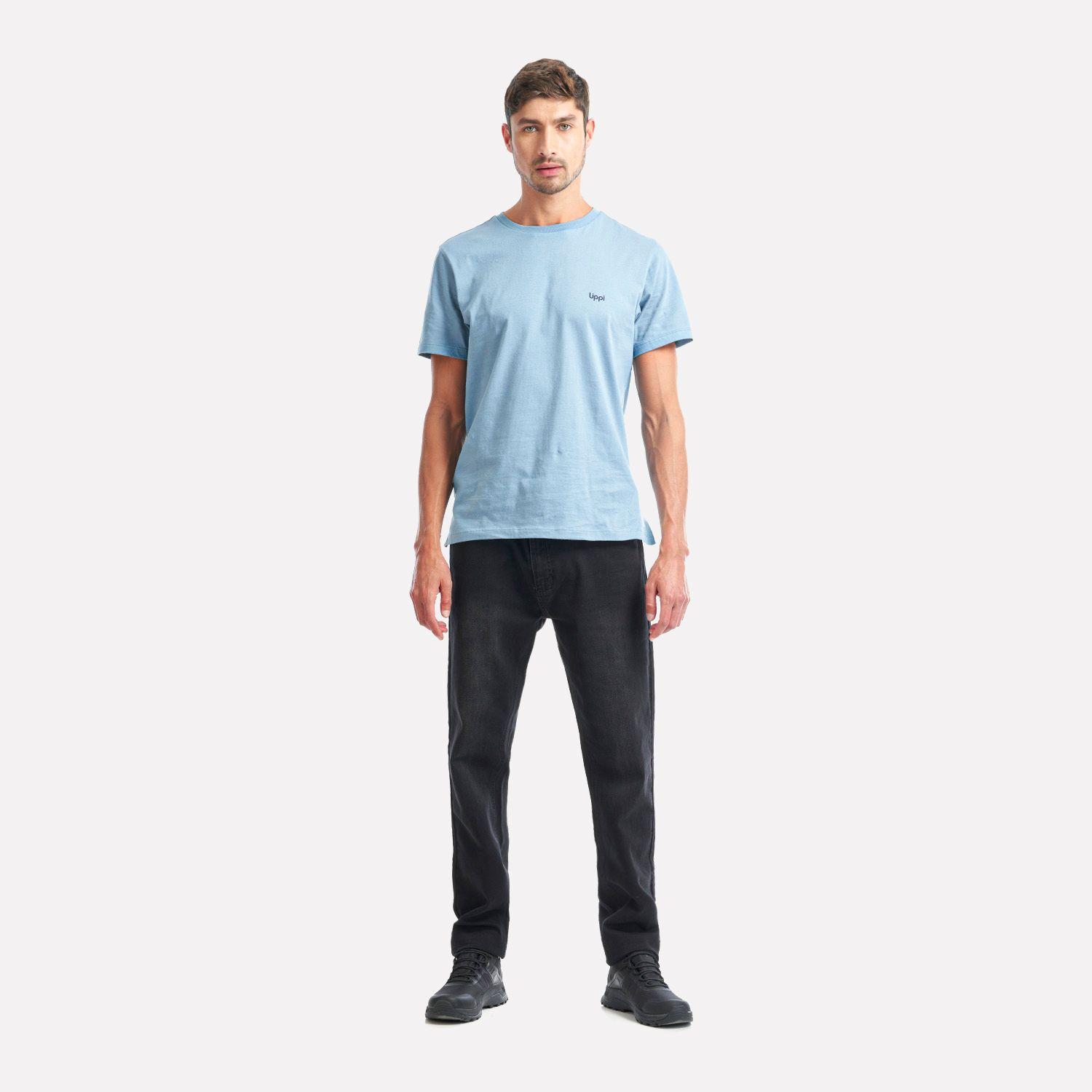 Pantalon Hombre Denim Pants Negro Lippi I22-8