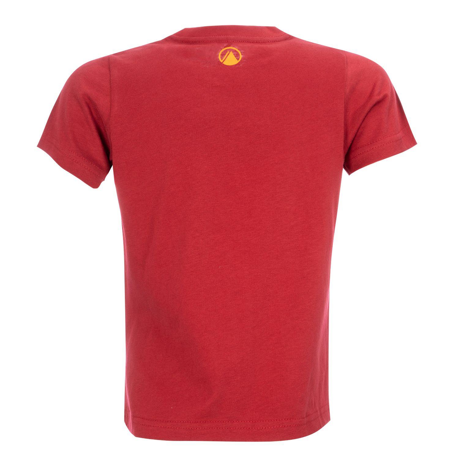 Polera Niño Adventure Cotton T-Shirt Rojo Oscuro Lippi-1