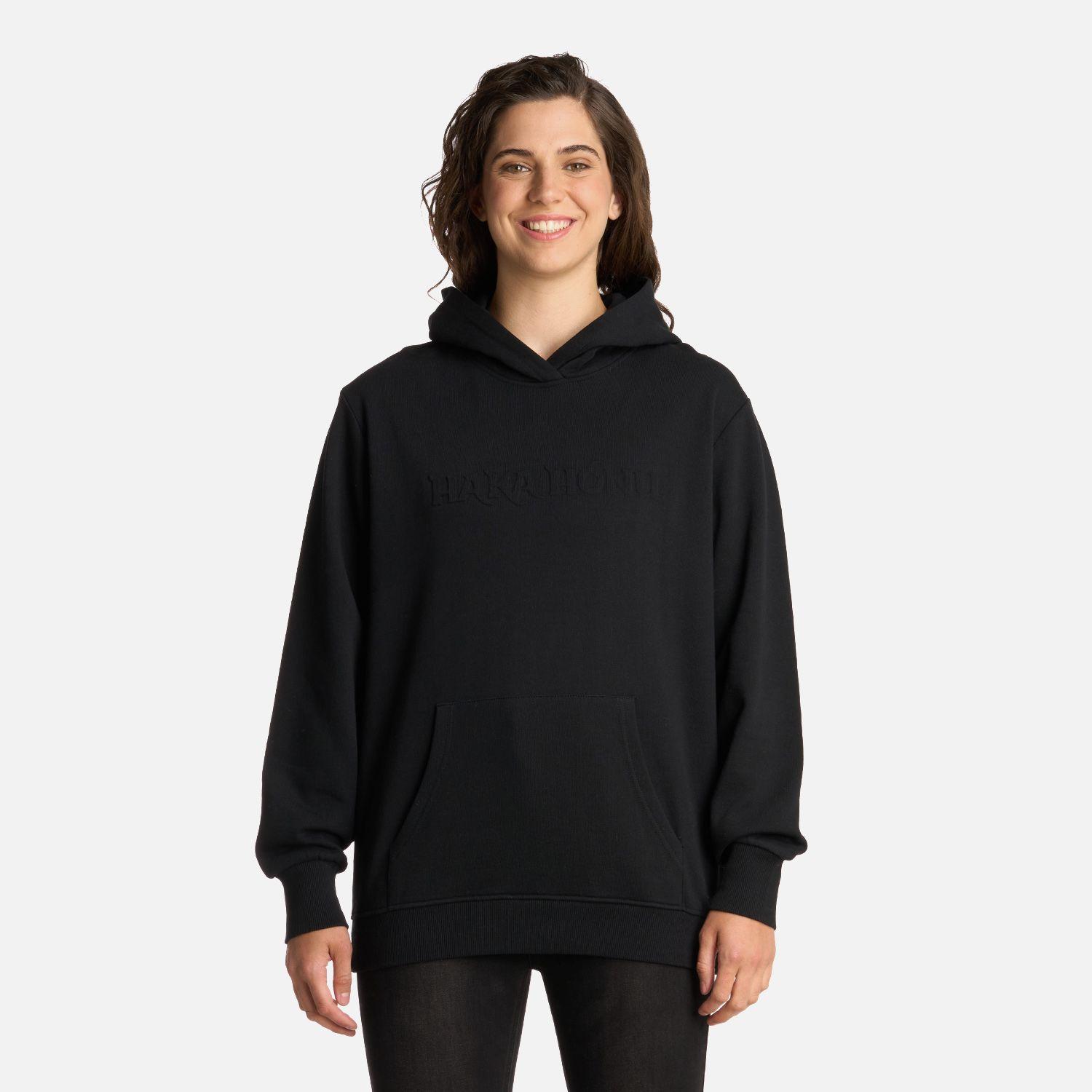 Polerón Mujer Motomami Hoody Negro Haka Honu I25-0