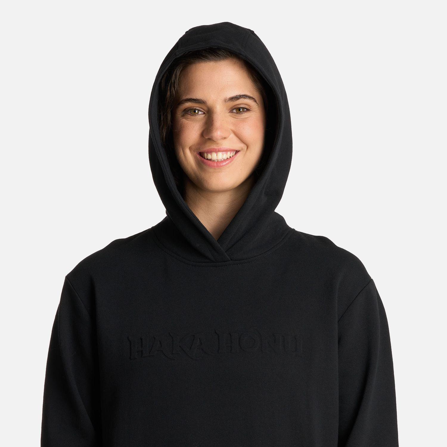 Polerón Mujer Motomami Hoody Negro Haka Honu I25-3