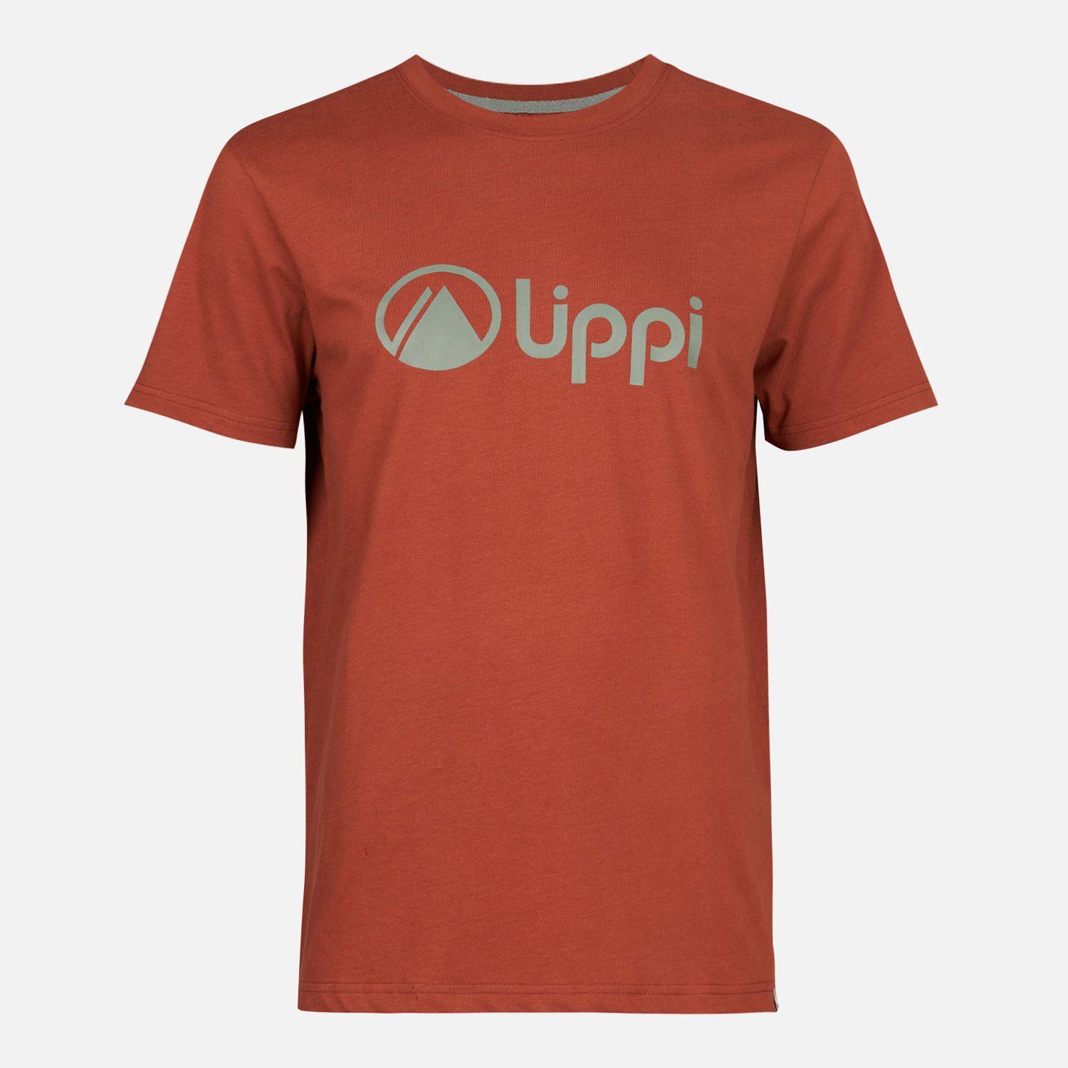 Polera Hombre Logo Lippi T-Shirt Terracota Lippi I22-0