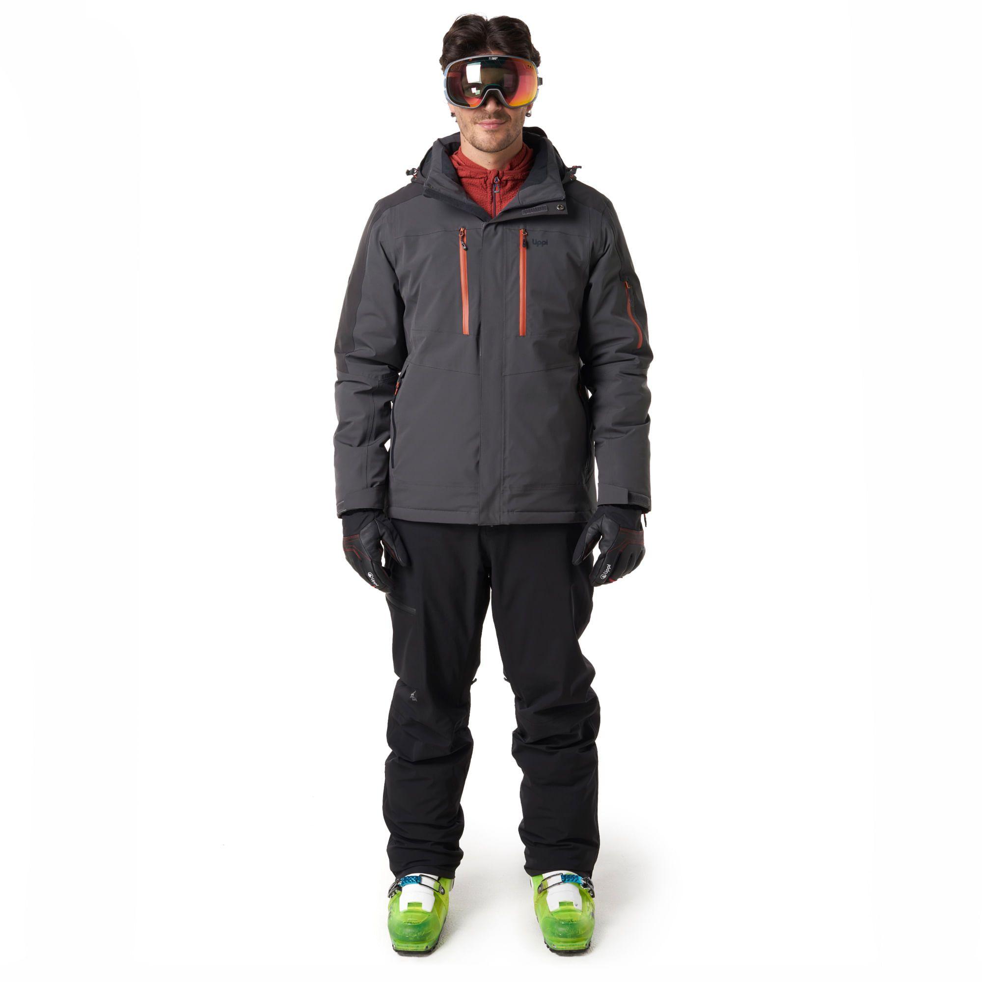 Chaqueta Hombre Andes B-Dry Hoody Jacket Negro Lippi I19-1