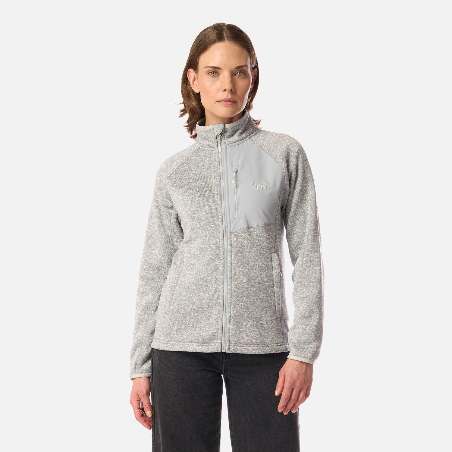 Polar Mujer Coronado Blend-Pro Jacket Gris Melange Lippi I26-0