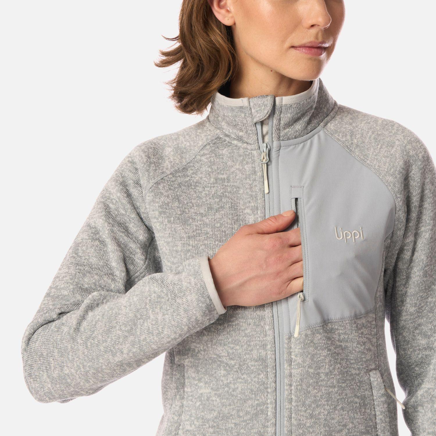 Polar Mujer Coronado Blend-Pro Jacket Gris Melange Lippi I26-3
