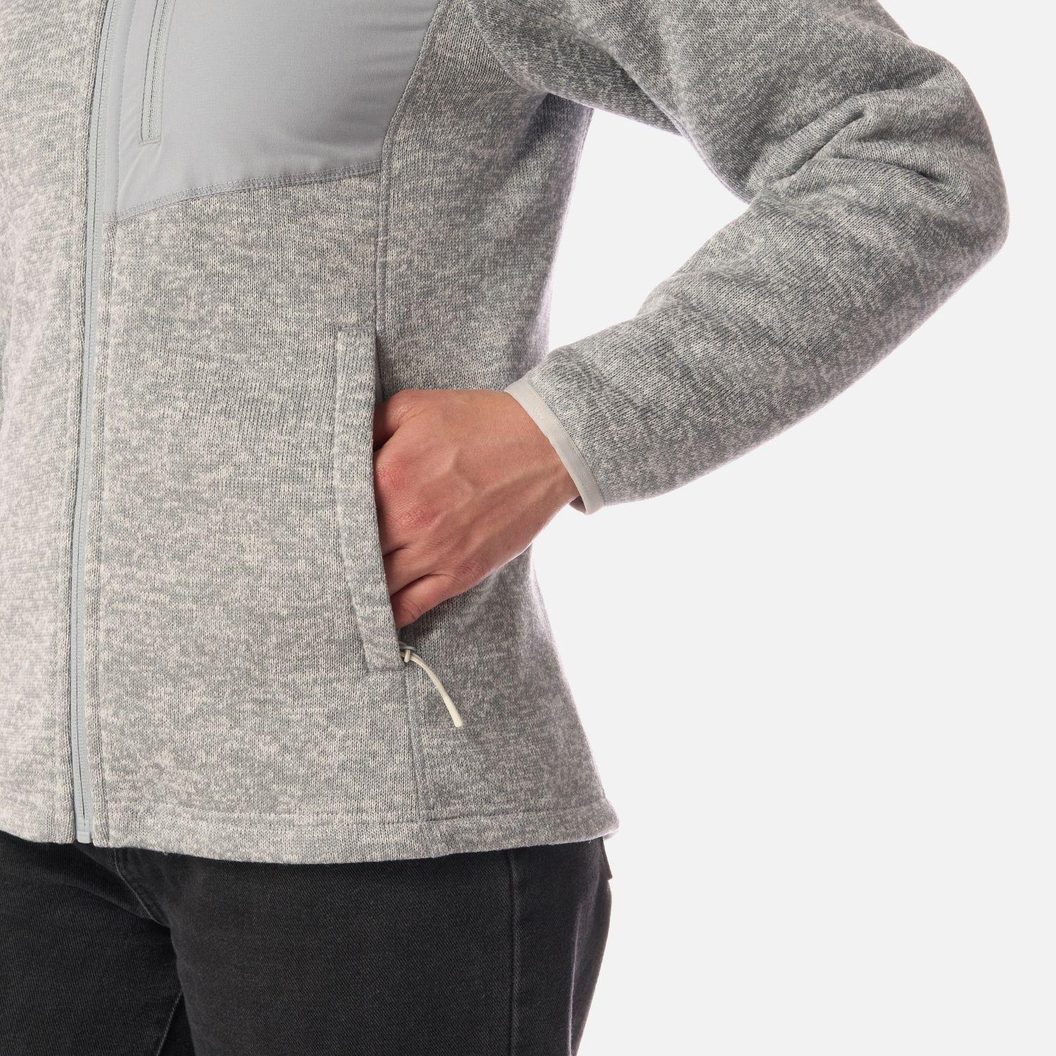 Polar Mujer Coronado Blend-Pro Jacket Gris Melange Lippi I26-4