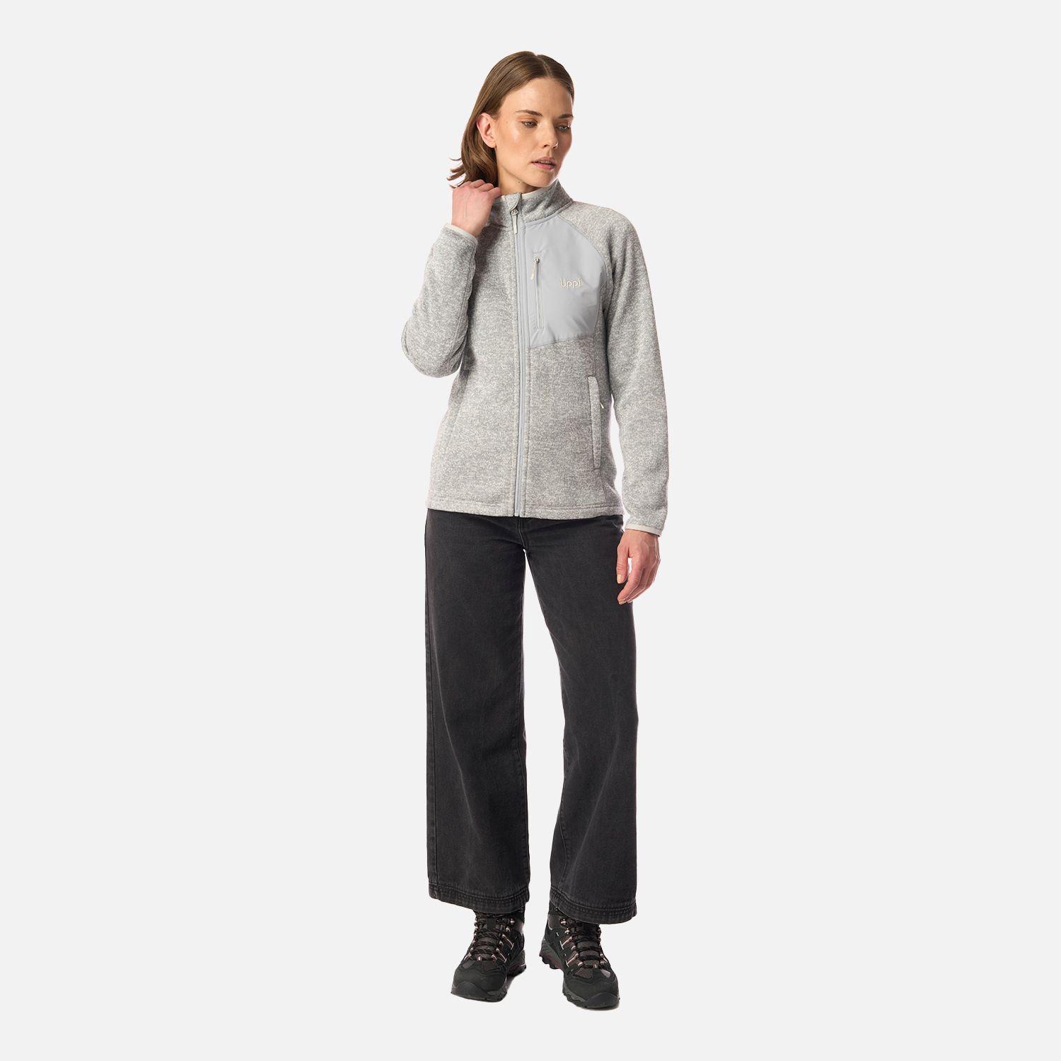 Polar Mujer Coronado Blend-Pro Jacket Gris Melange Lippi I26-5