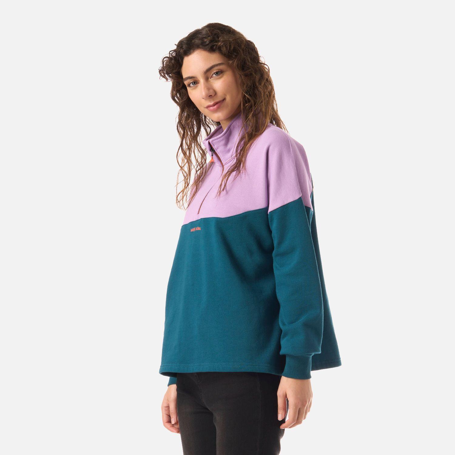 Polerón Mujer Peliculyon Petroleo Oscuro Haka Honu V26-1