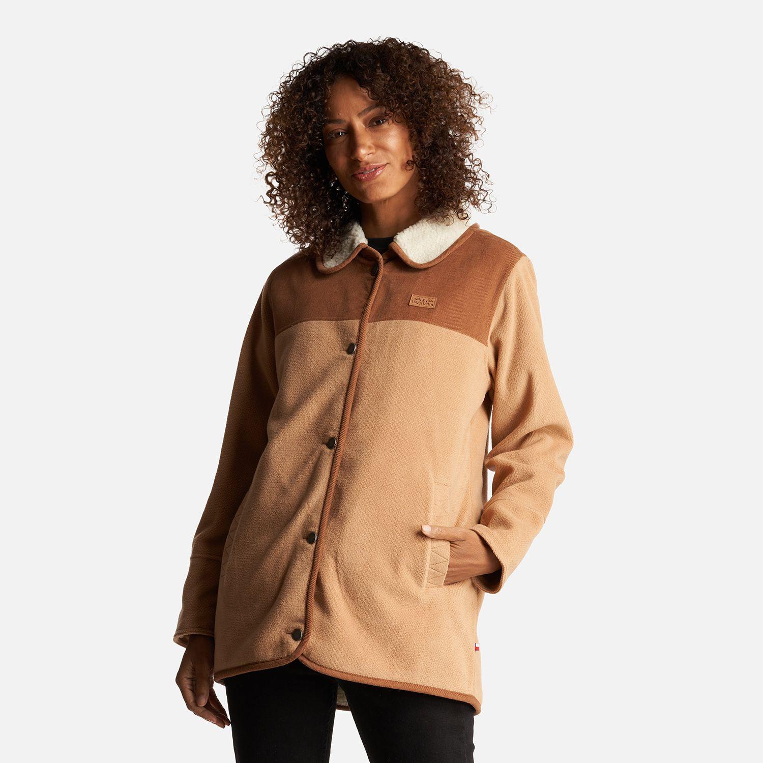 Chaqueta Mujer Calentito Camel Haka Honu-1