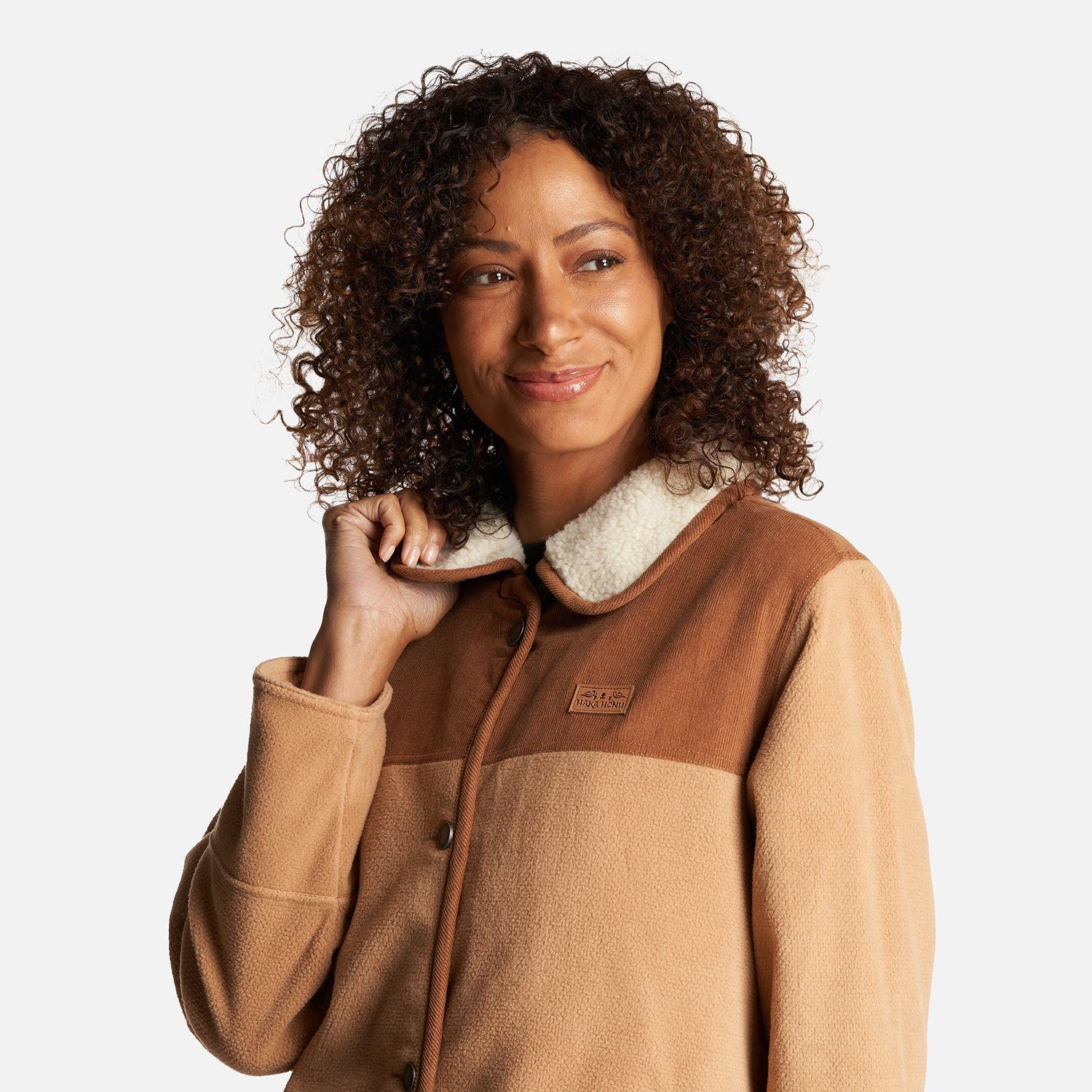 Chaqueta Mujer Calentito Camel Haka Honu-4