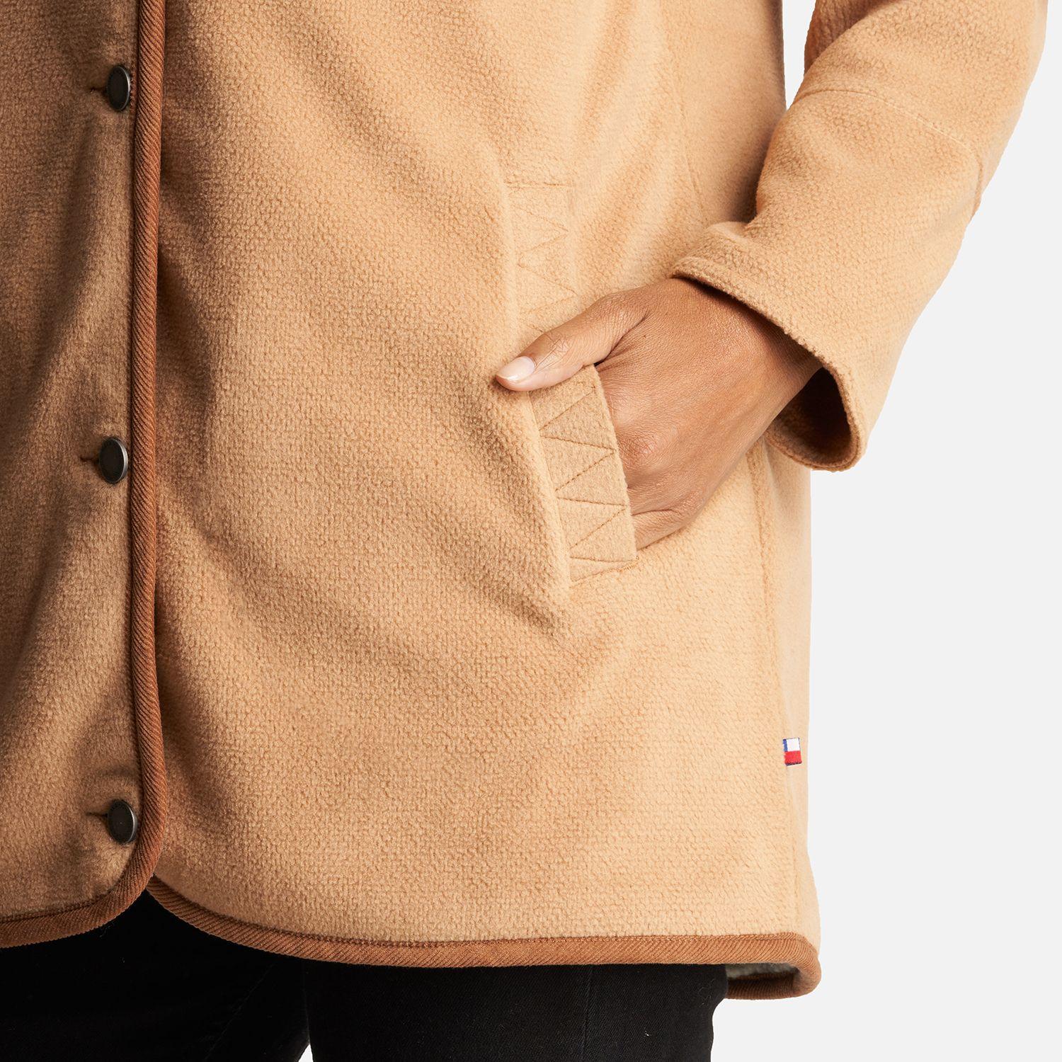Chaqueta Mujer Calentito Camel Haka Honu-5