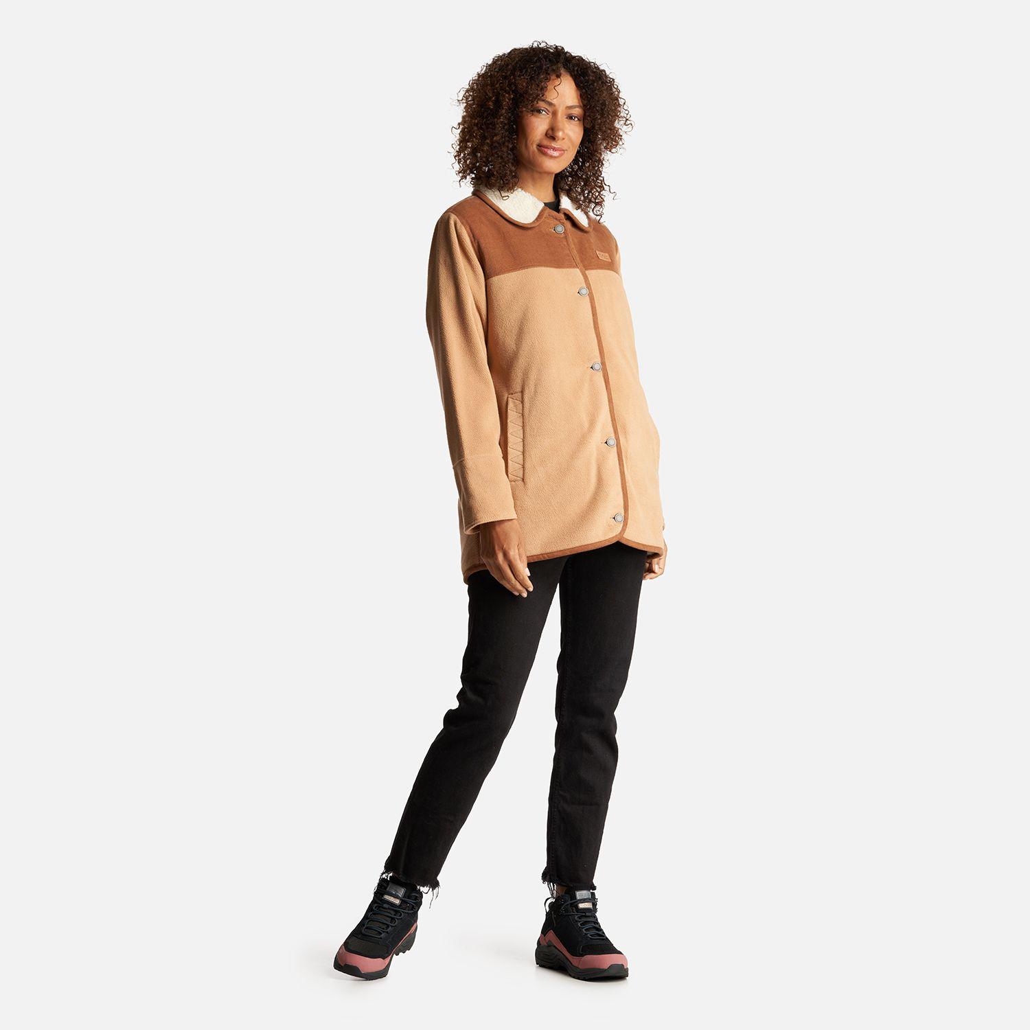 Chaqueta Mujer Calentito Camel Haka Honu-7