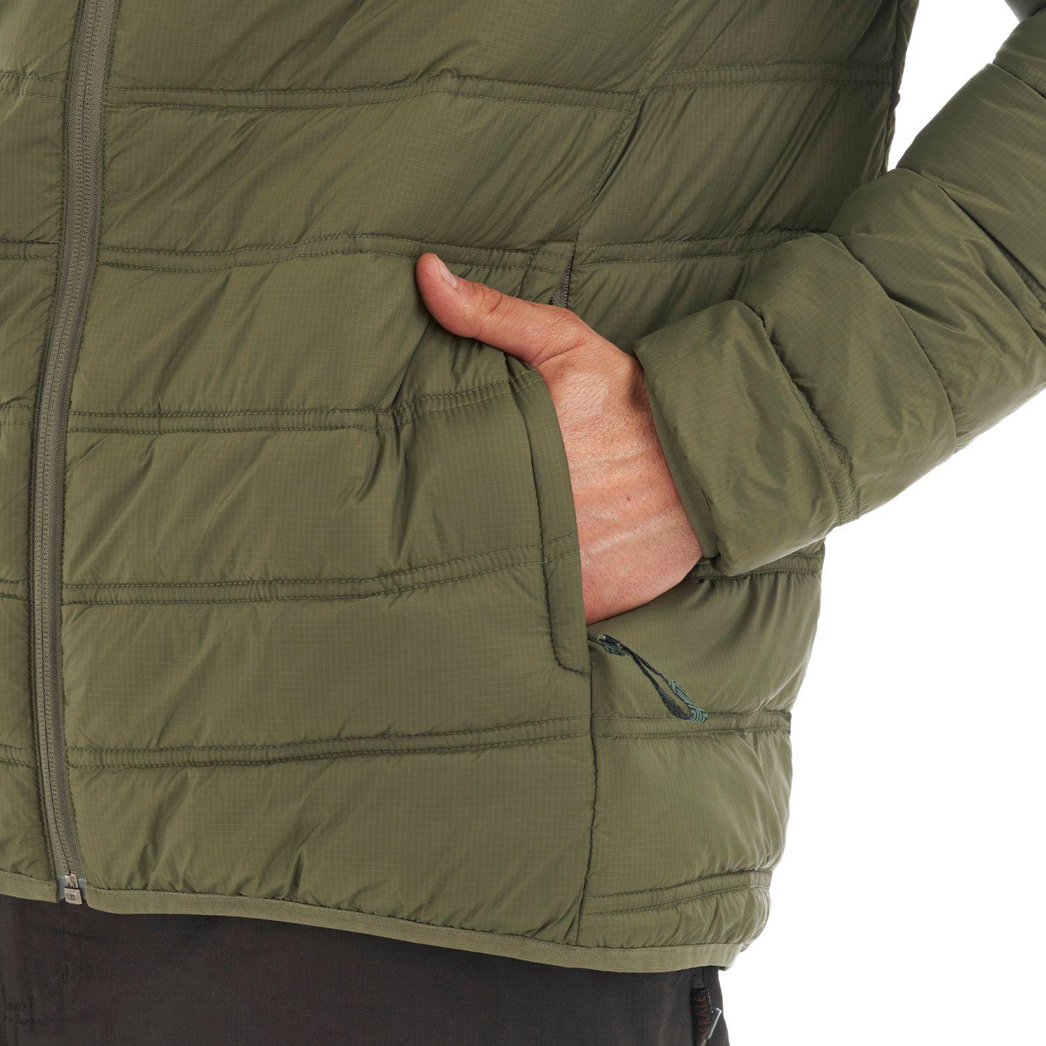 Chaqueta Hombre Ultraliviana Verde Militar Haka Honu V22-7