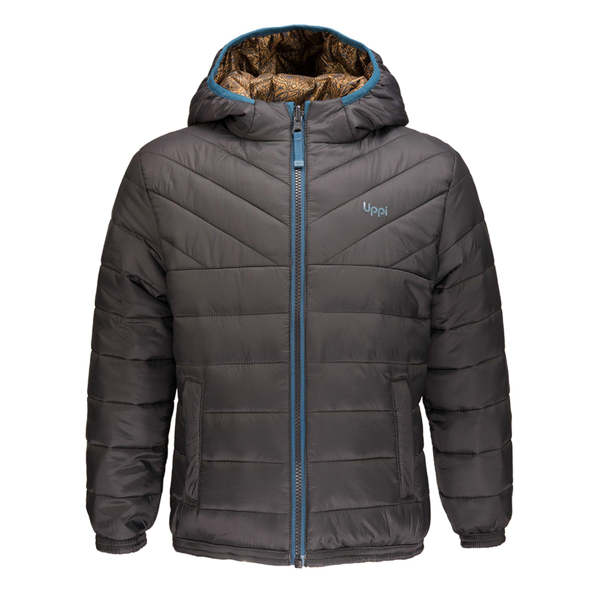 Chaqueta Niño BeWarm 2-Face Hoody Jacket Verde / Print Azul Lippi-0