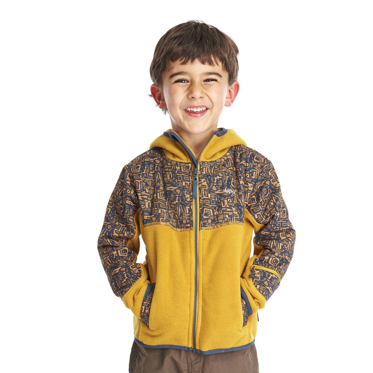 Chaqueta Niño Grillo Therm-Pro Hoody Jacket Mostaza Lippi V22-1