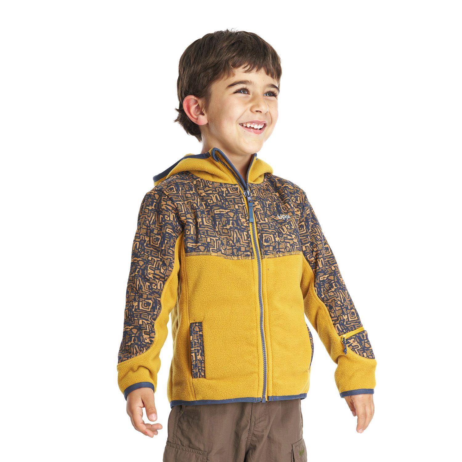 Chaqueta Niño Grillo Therm-Pro Hoody Jacket Mostaza Lippi V22-2