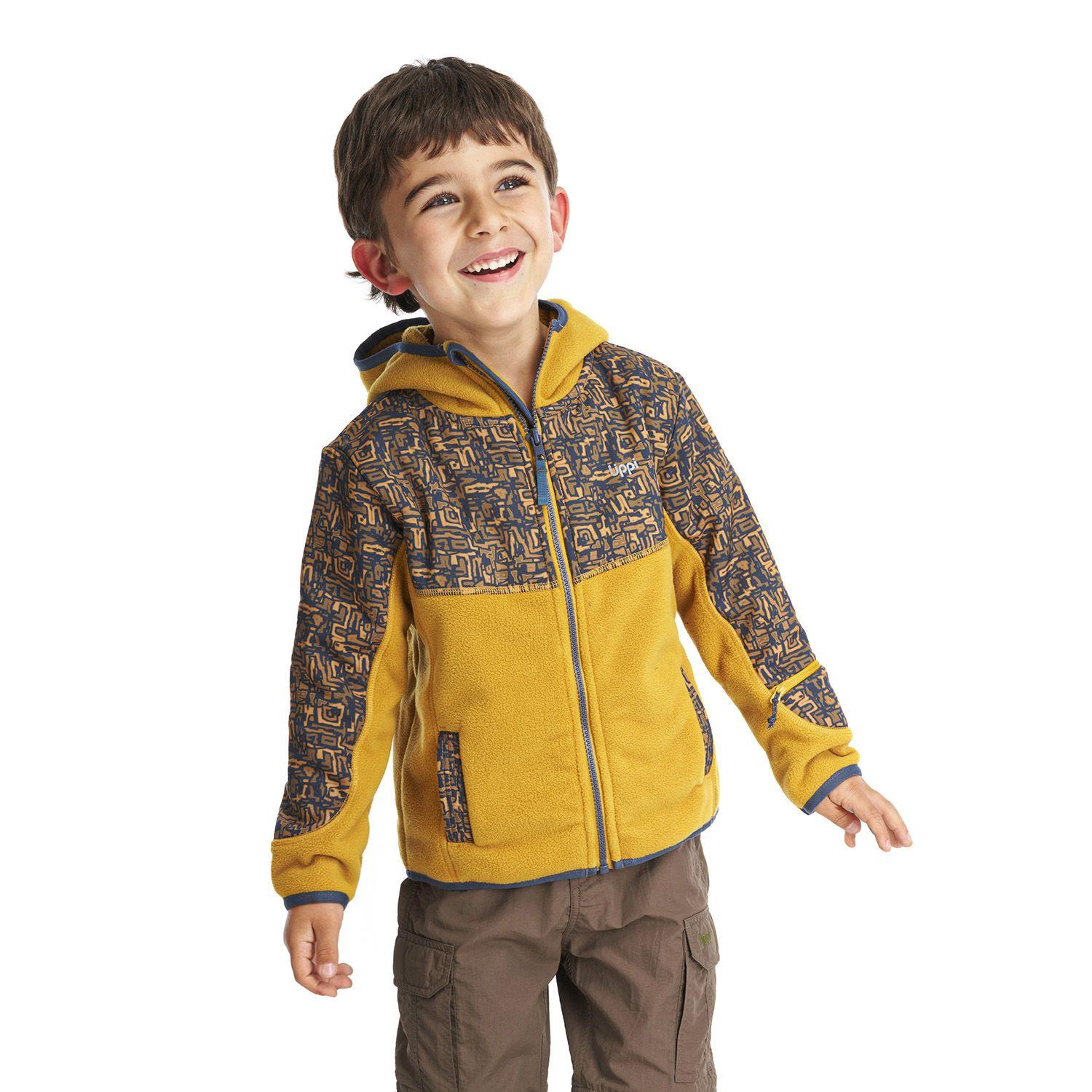 Chaqueta Niño Grillo Therm-Pro Hoody Jacket Mostaza Lippi V22-3
