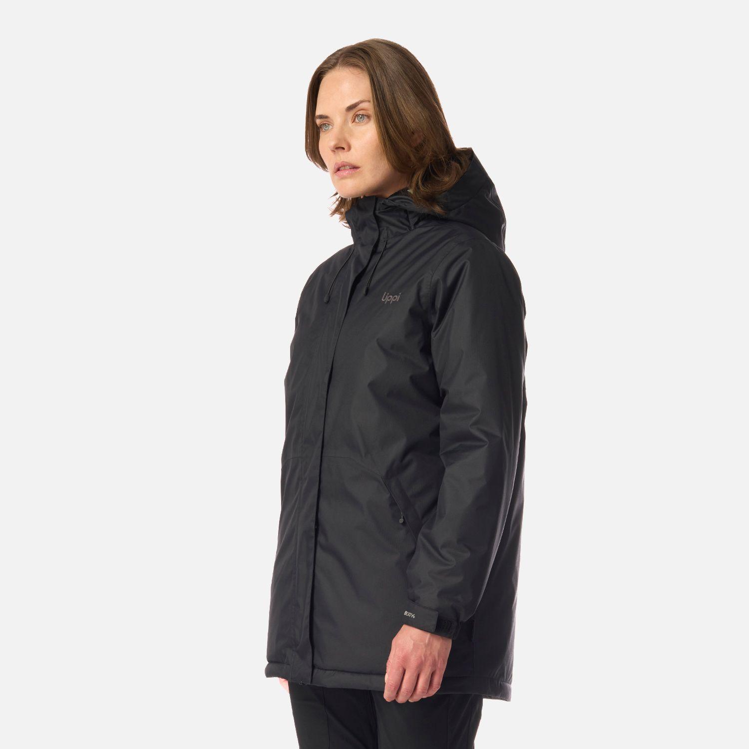 Chaqueta Mujer Gunther B-Dry Hoody Jacket Negro Lippi I26-1