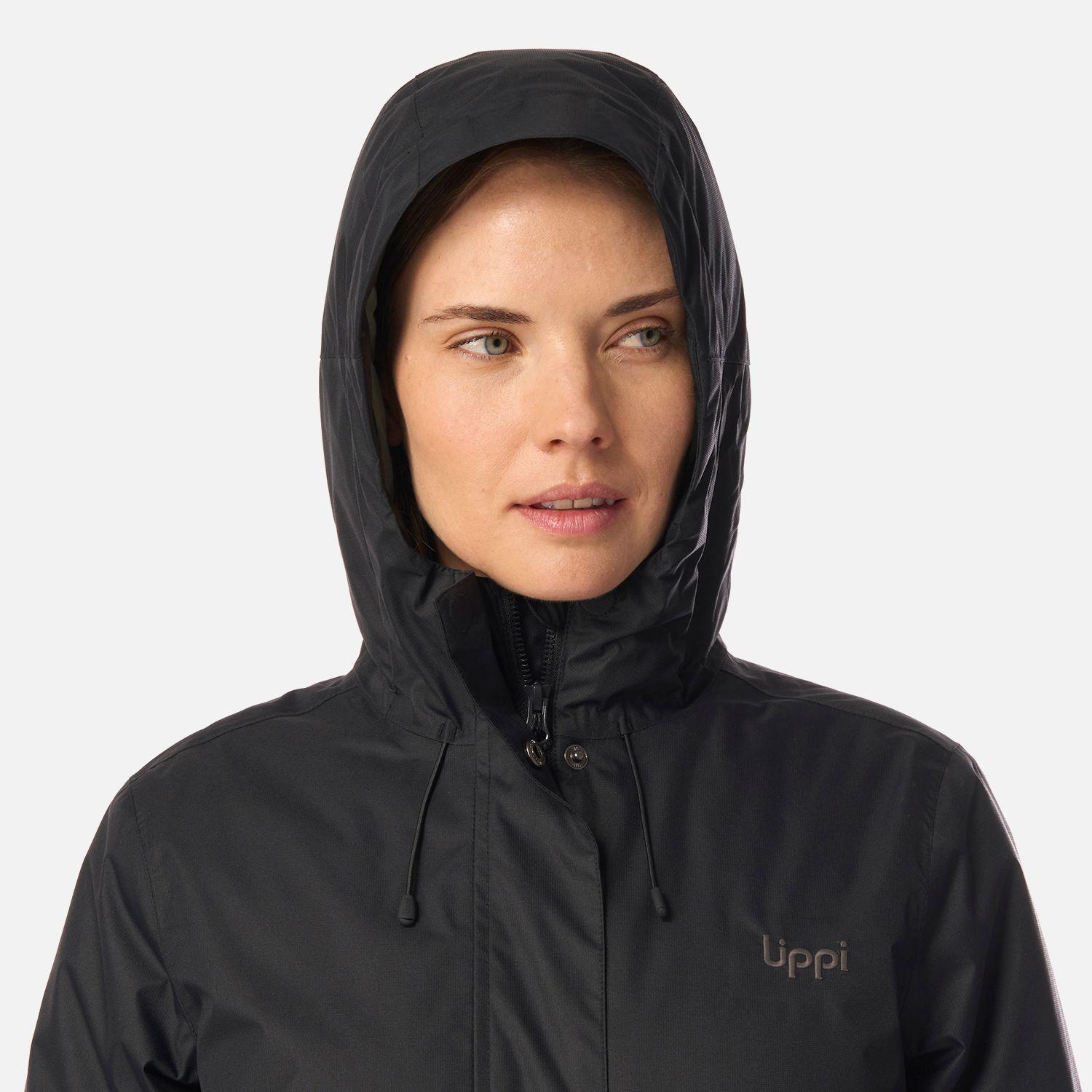 Chaqueta Mujer Gunther B-Dry Hoody Jacket Negro Lippi I26-3