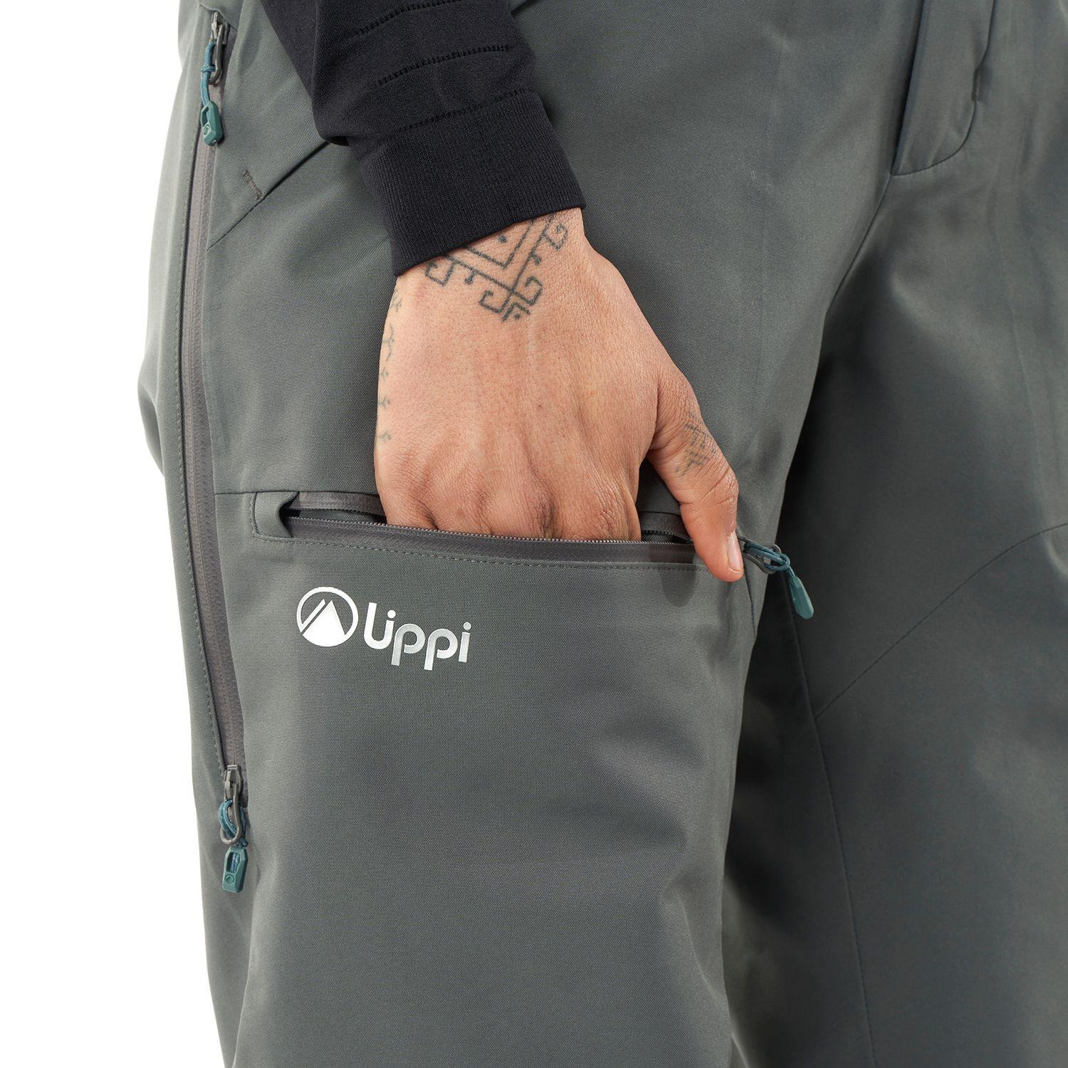 Pantalon Mujer Snow Raptor B-Dry Pants Verde Grisaceo Lippi-6