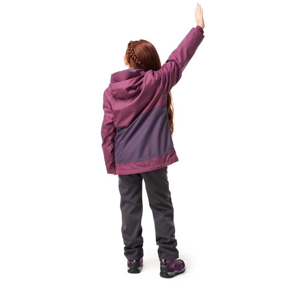 Chaqueta Niña Snowball Fusion-3 Hoody Jacket Uva / Print Frambuesa Lippi-5