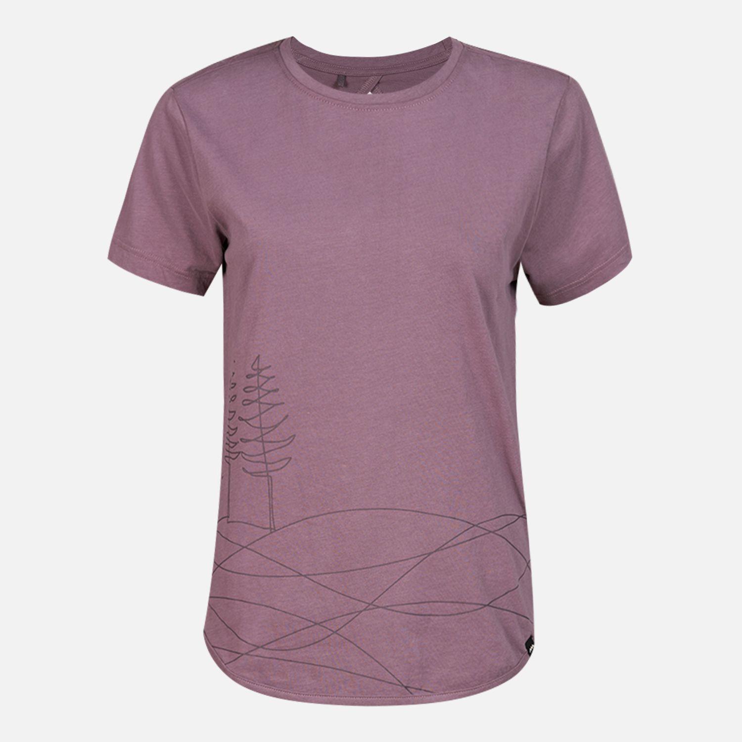 Polera Teen Girl Essential T-Shirt Malva Lippi-0