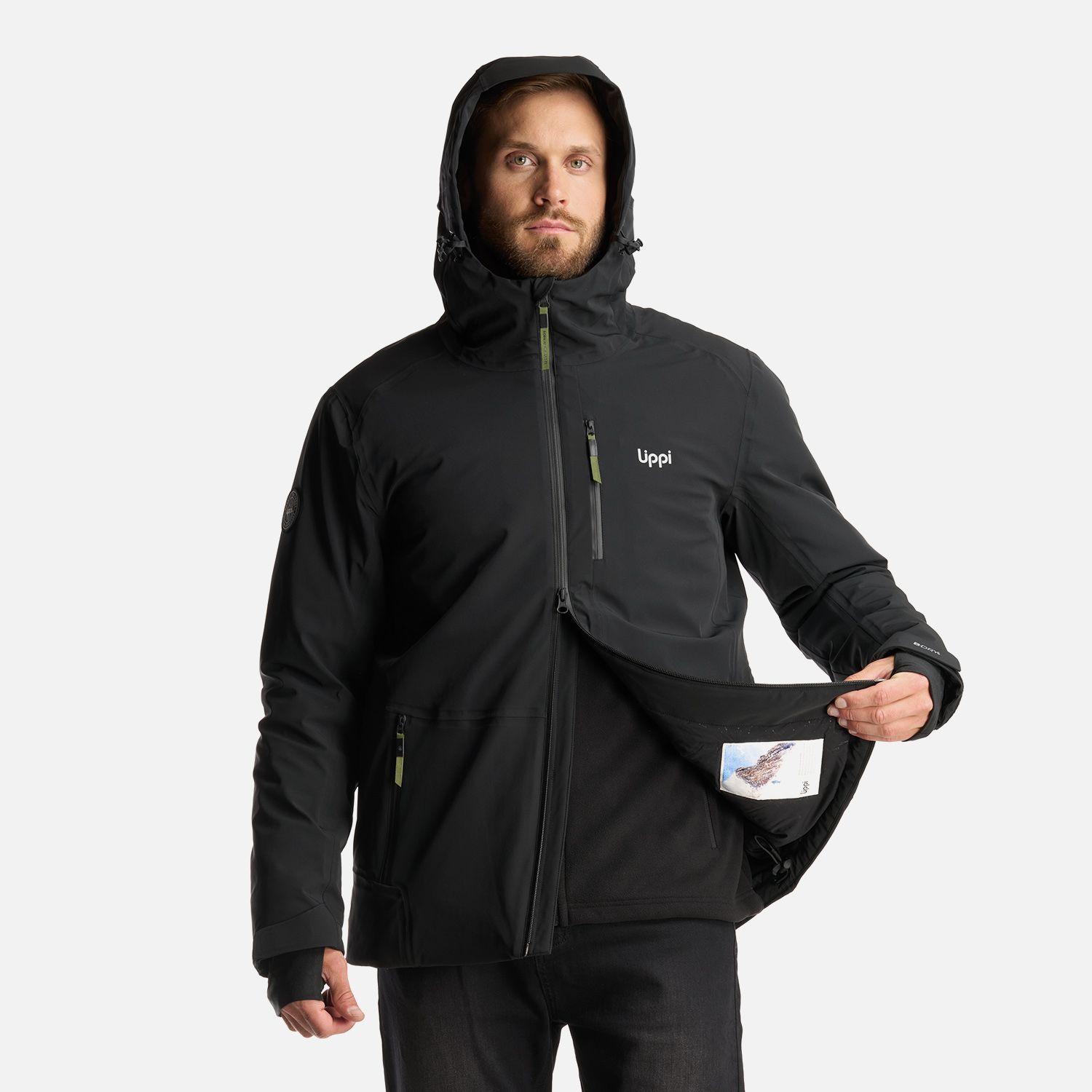 Chaqueta Hombre Snow Valley B-Dry Jacket Negro Lippi-8
