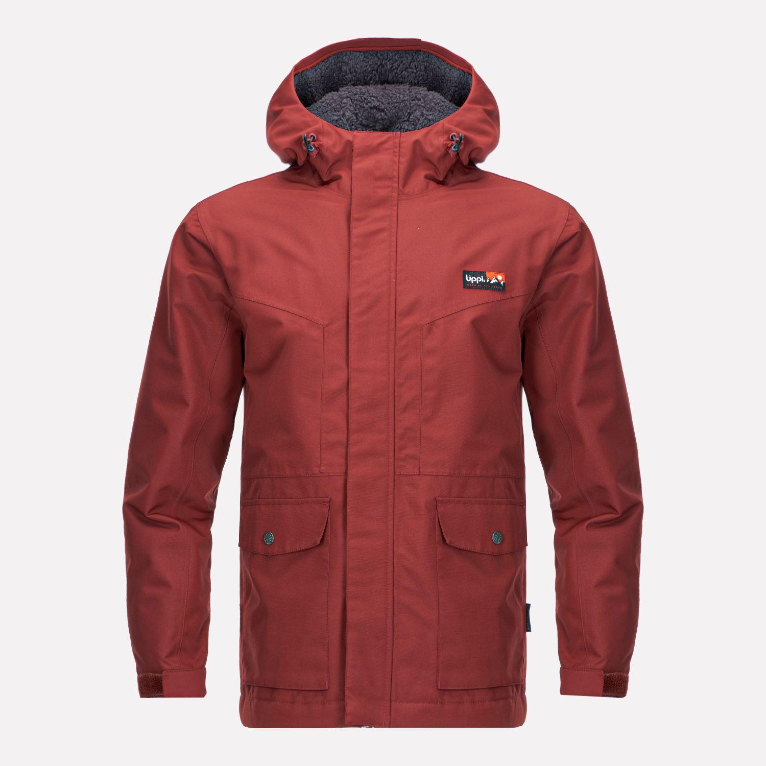 Chaqueta Teen Boy Roble B-Dry Hoody Jacket Terracota Lippi-0