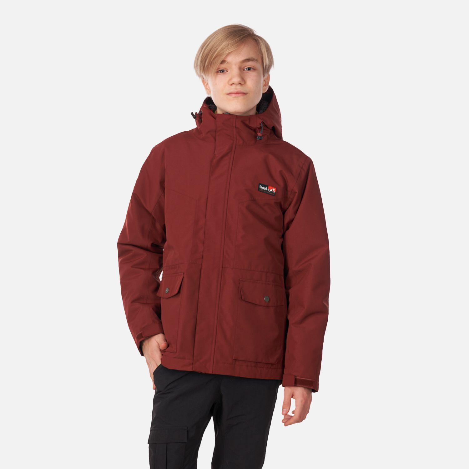 Chaqueta Teen Boy Roble B-Dry Hoody Jacket Terracota Lippi-1