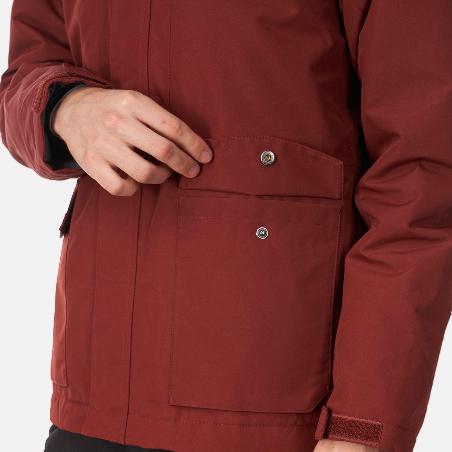 Chaqueta Teen Boy Roble B-Dry Hoody Jacket Terracota Lippi-4