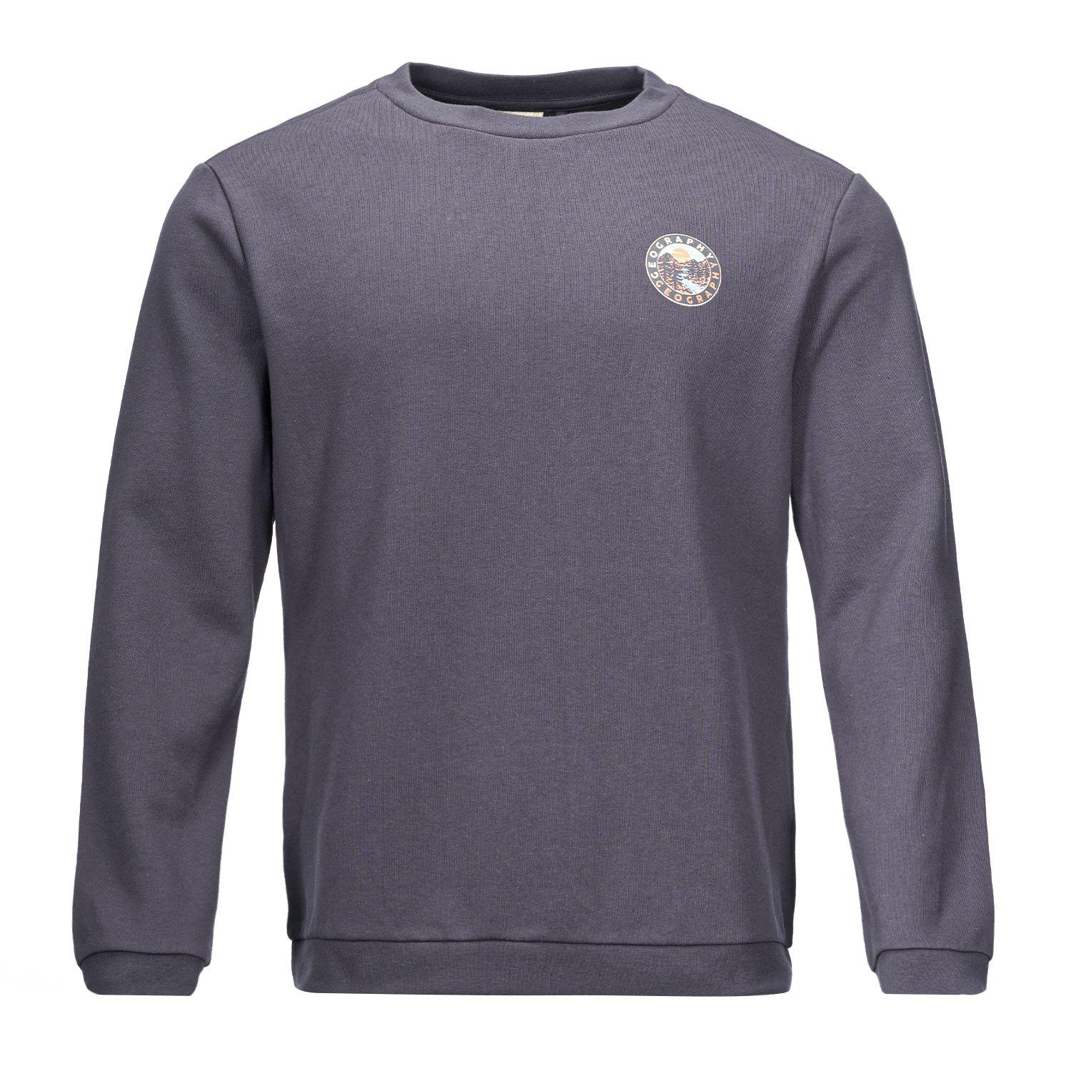 Poleron Hombre Pompeya Grafito Geography-0